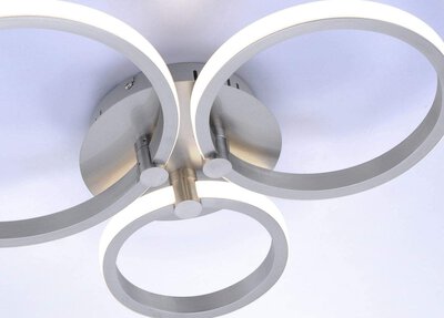 2. Bild von Deckenleuchte LED silber