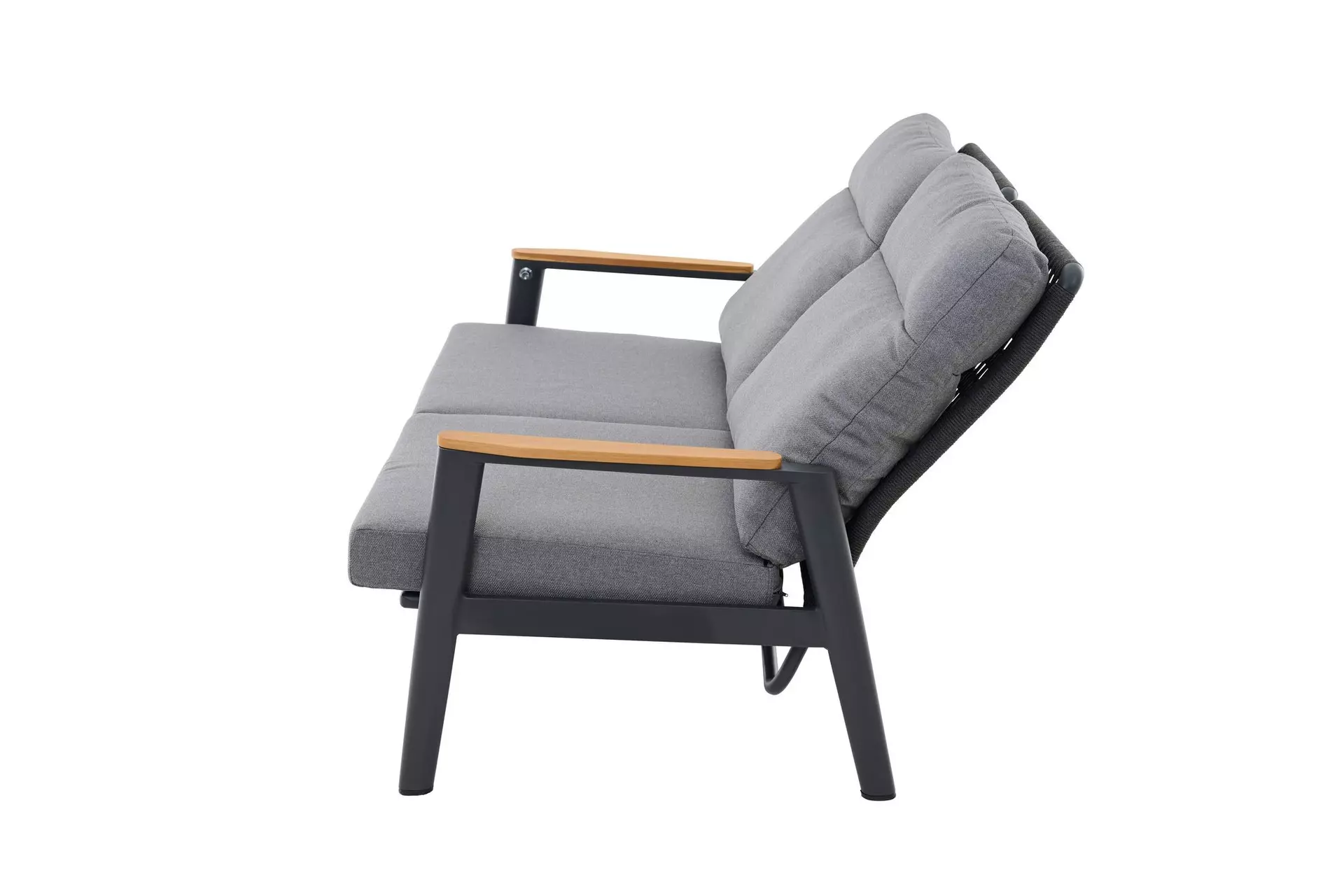 Loungesofa CORTINA Outdoor Textil 81 x 97 x 150 cm