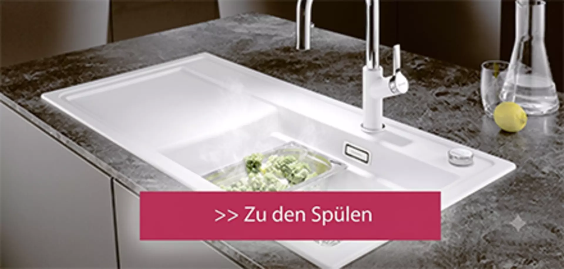 Zu den Spülen