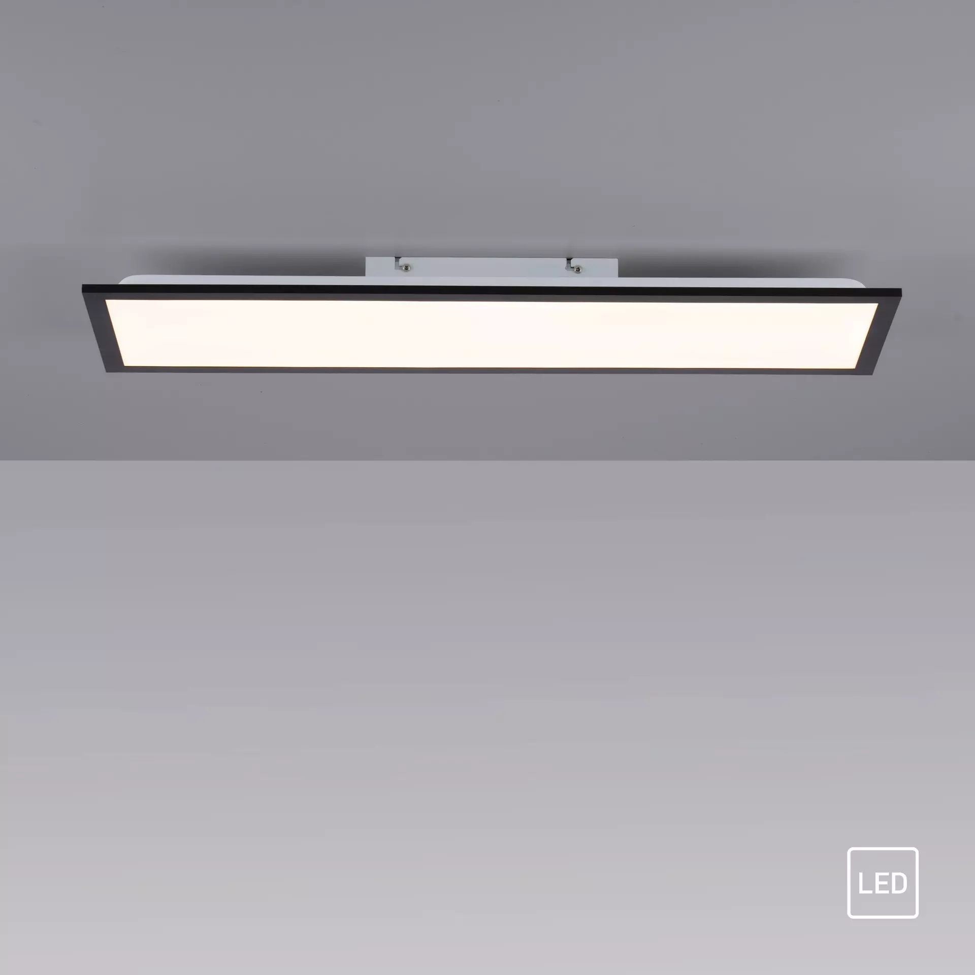 Deckenleuchte FLAT JUST LIGHT Metall 80 x 6 x 24 cm