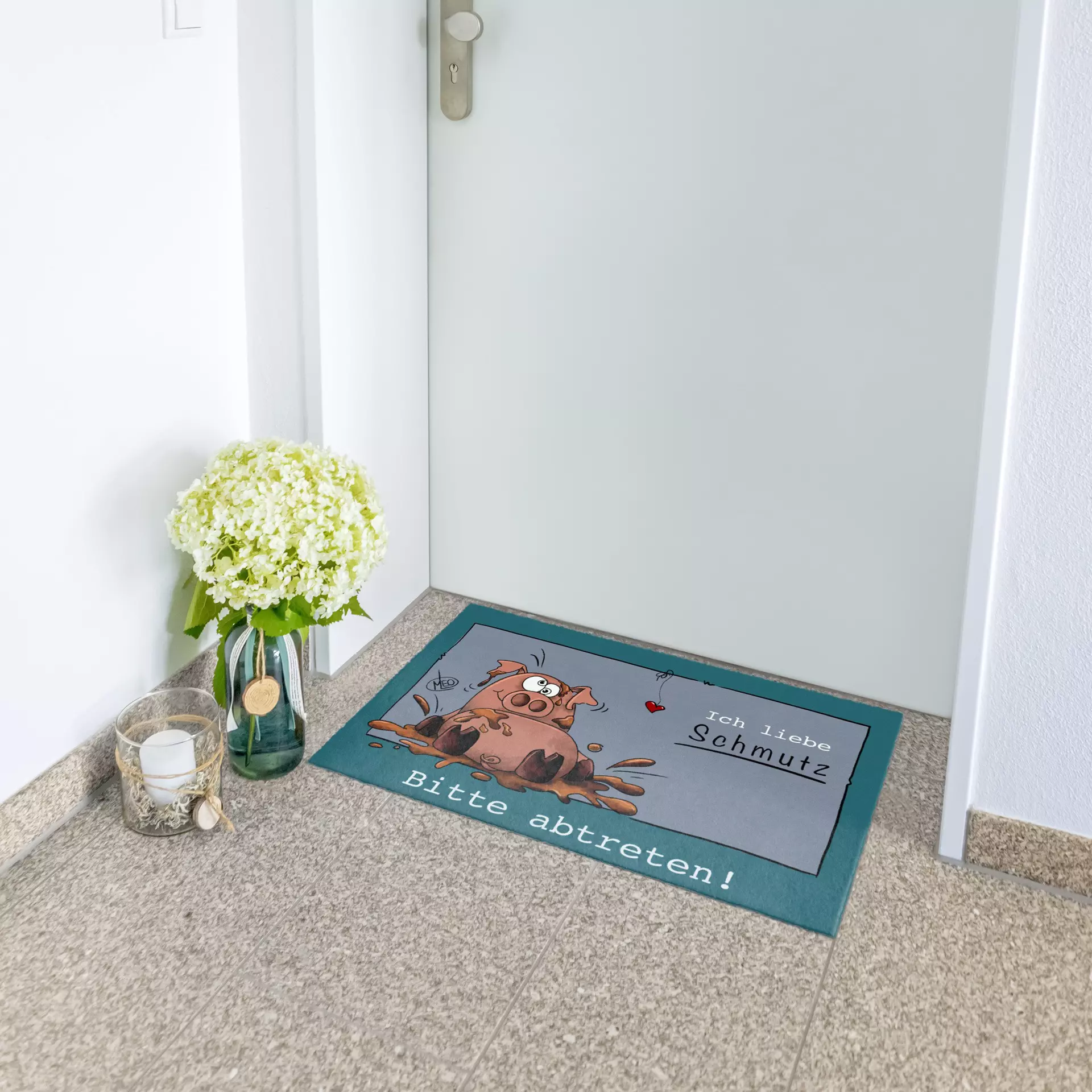 Türmatte Modern Printed La-Ko Textil 50 x 75 cm