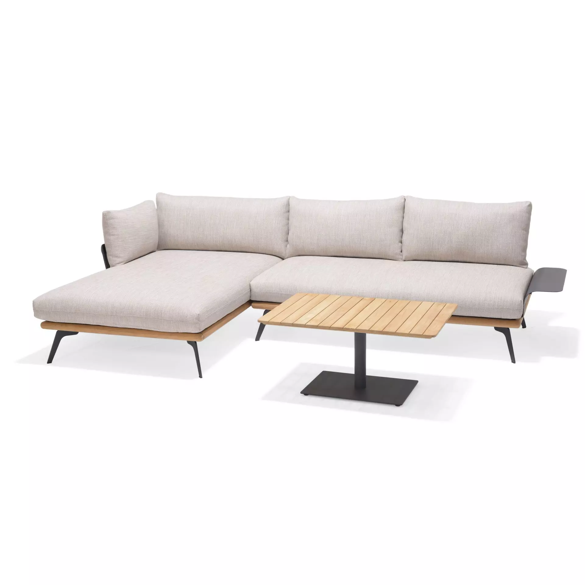Gartentisch PEARL Outdoor Metall 60 x 42 x 89 cm