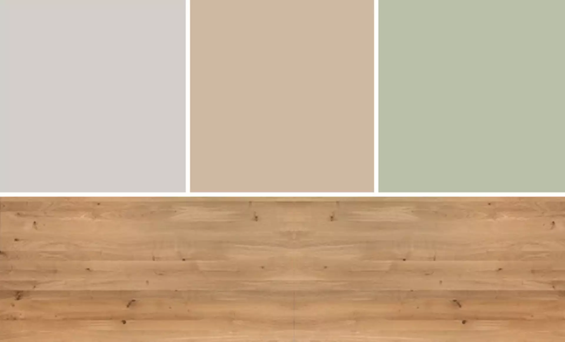 Helle, matte Farben und Holz für das ordentliche Arbeitszimmer