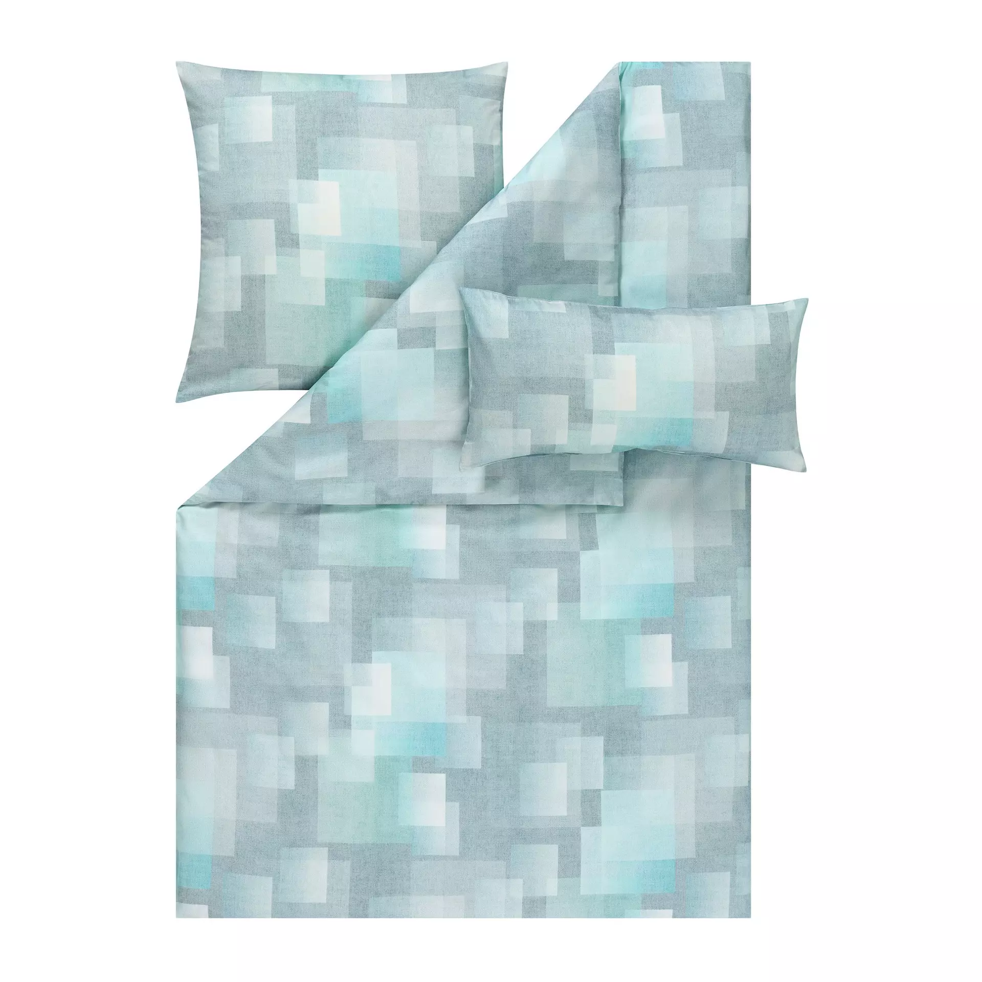 Satin-Bettwäsche Silvio Atelier Estella Textil 135 x 200 cm