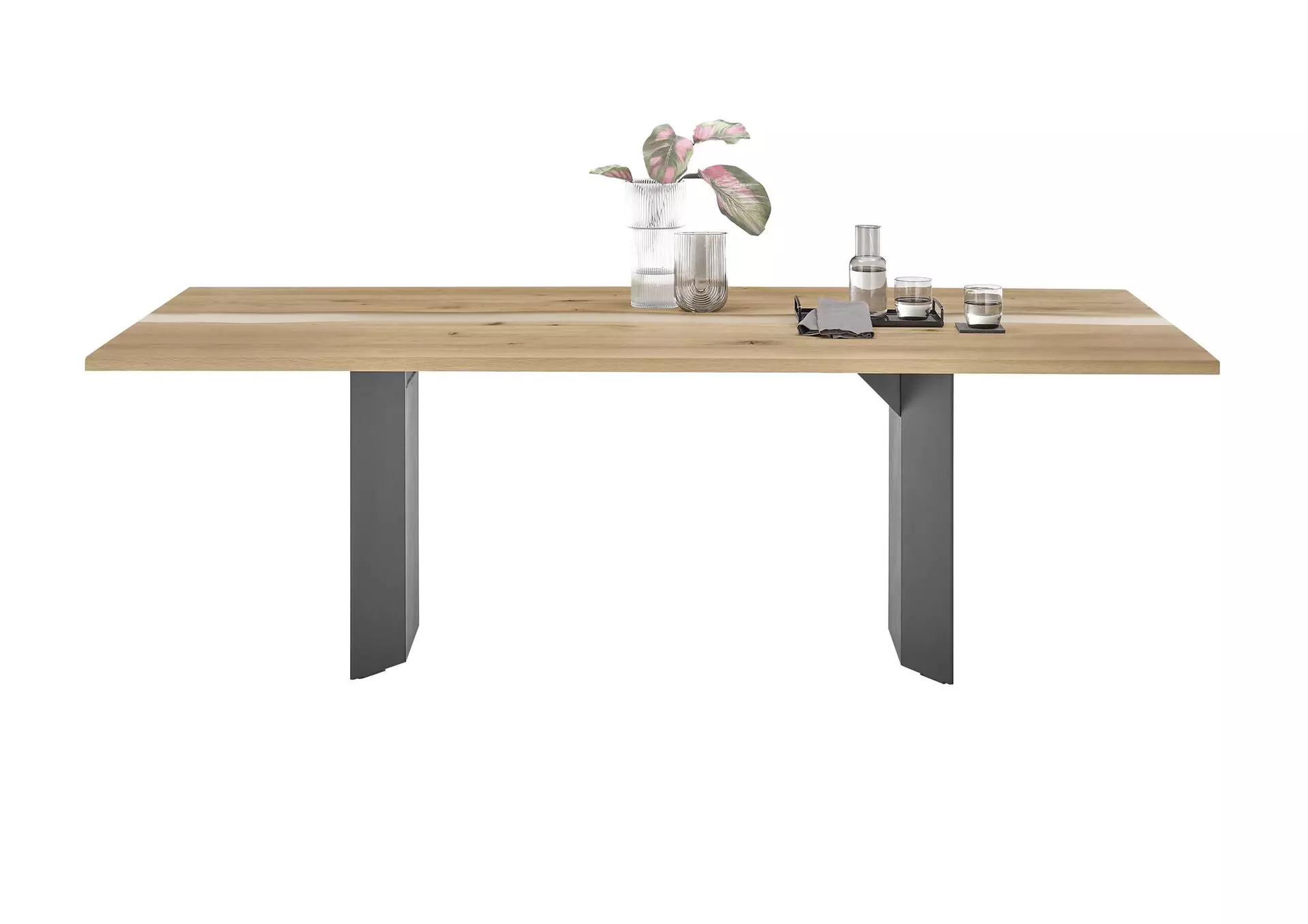Esstisch NATURZEIT Hartmann - Massivholzmöbel Holz 95 x 76 x 190 cm