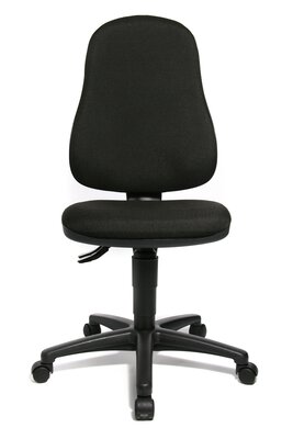 2. Bild von Büro-Drehstuhl Kunststoff schwarz Topstar