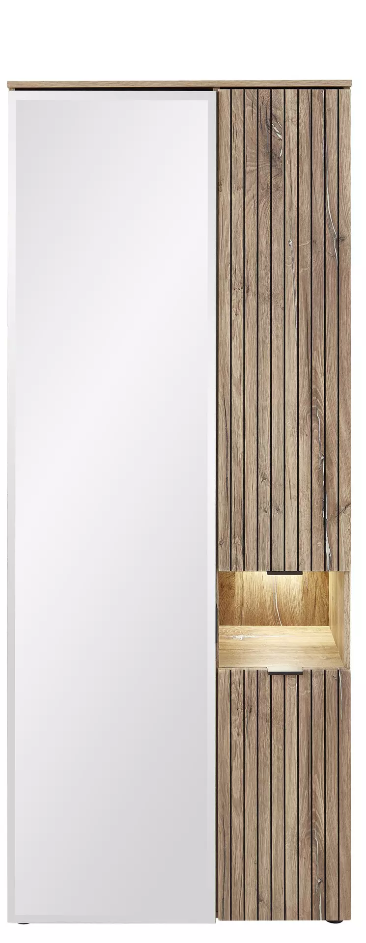 Garderobenschrank LINEA inDoor Holzwerkstoff 38 x 204 x 82 cm