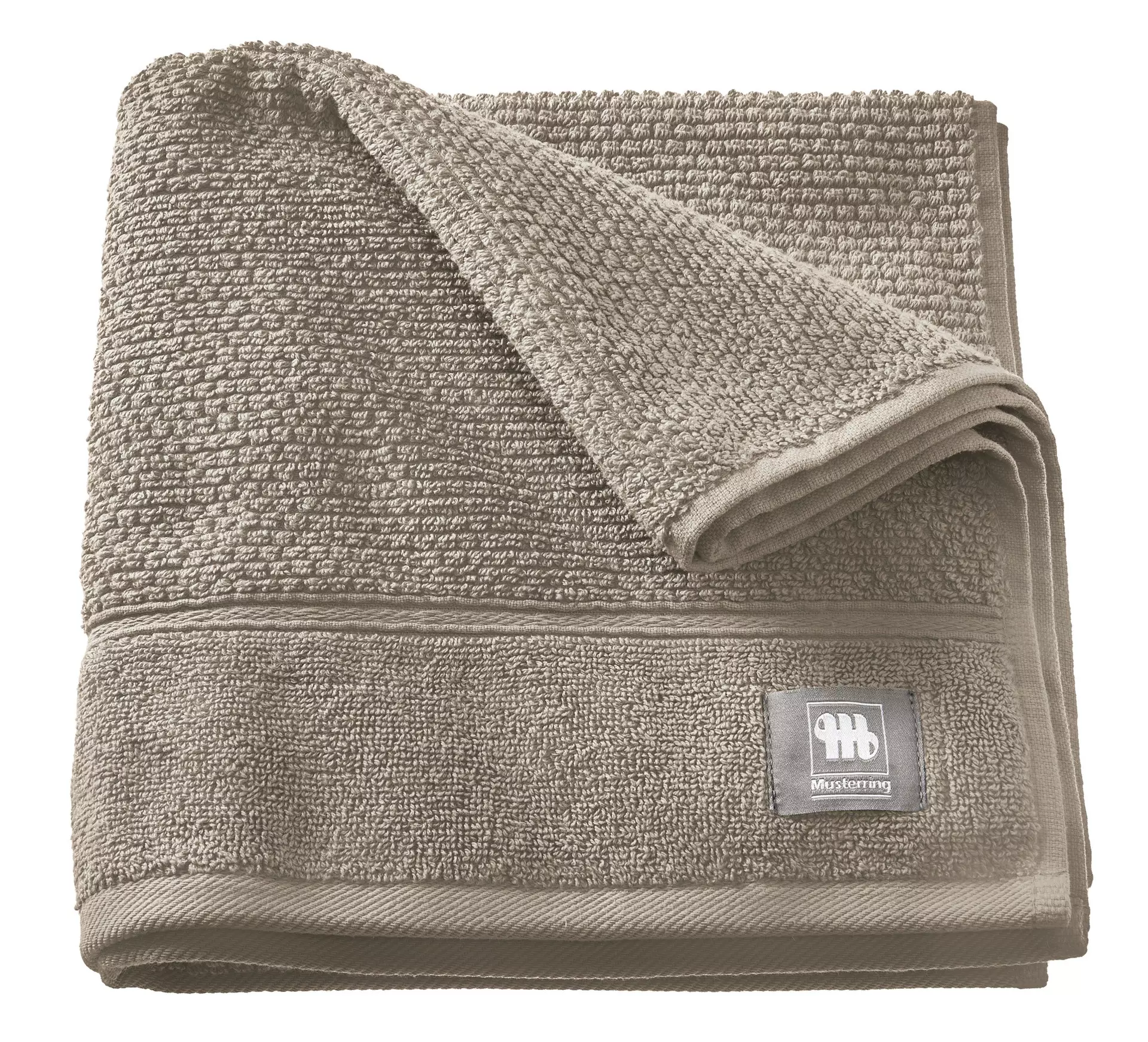 Handtuch Solid Uni Musterring Textil 50 x 100 cm