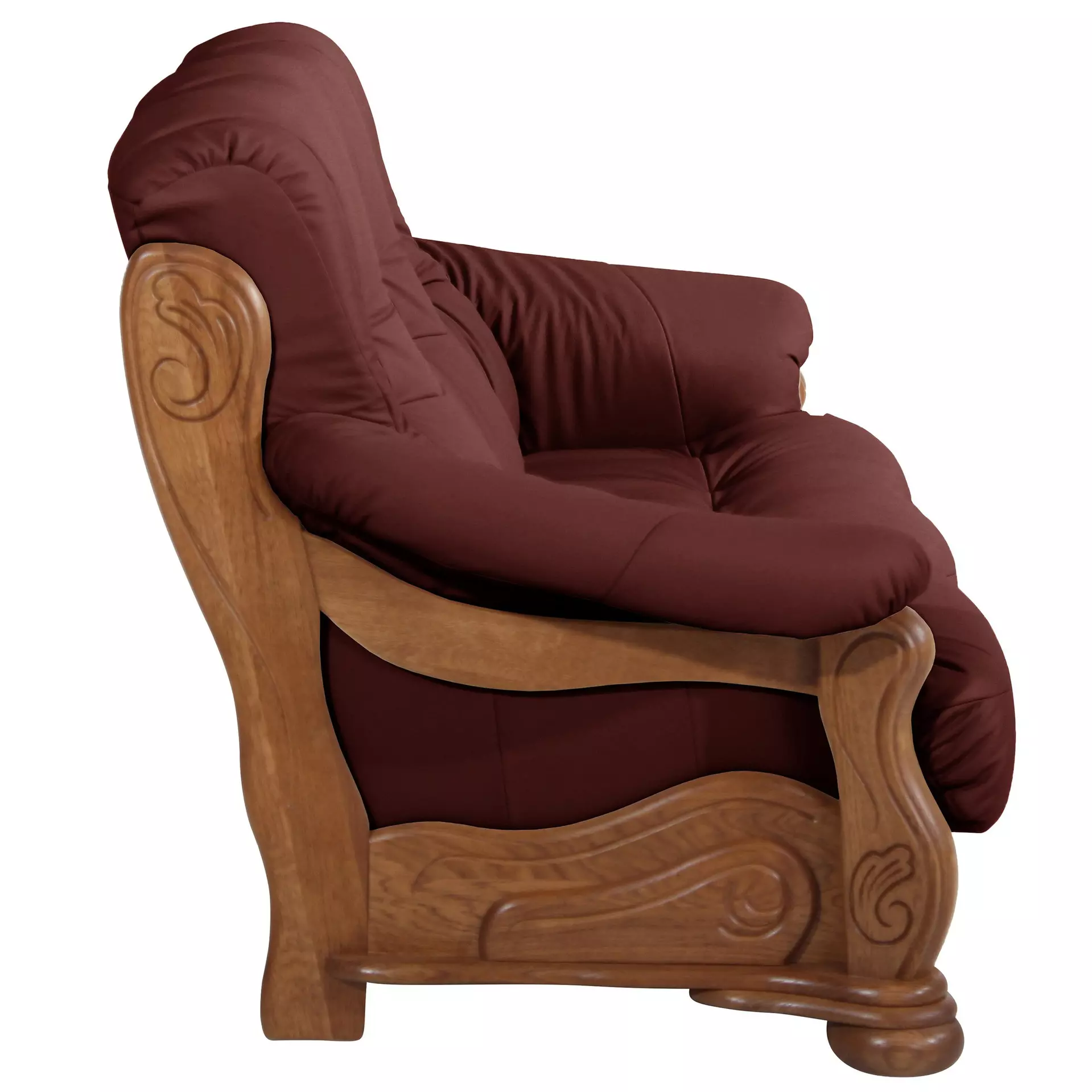 Sofa 2-Sitzer Tennessee Max Winzer Leder 95 x 95 x 148 cm