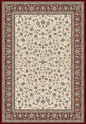 Bild von Maschinenwebteppich ca. 195 x 133 cm beige