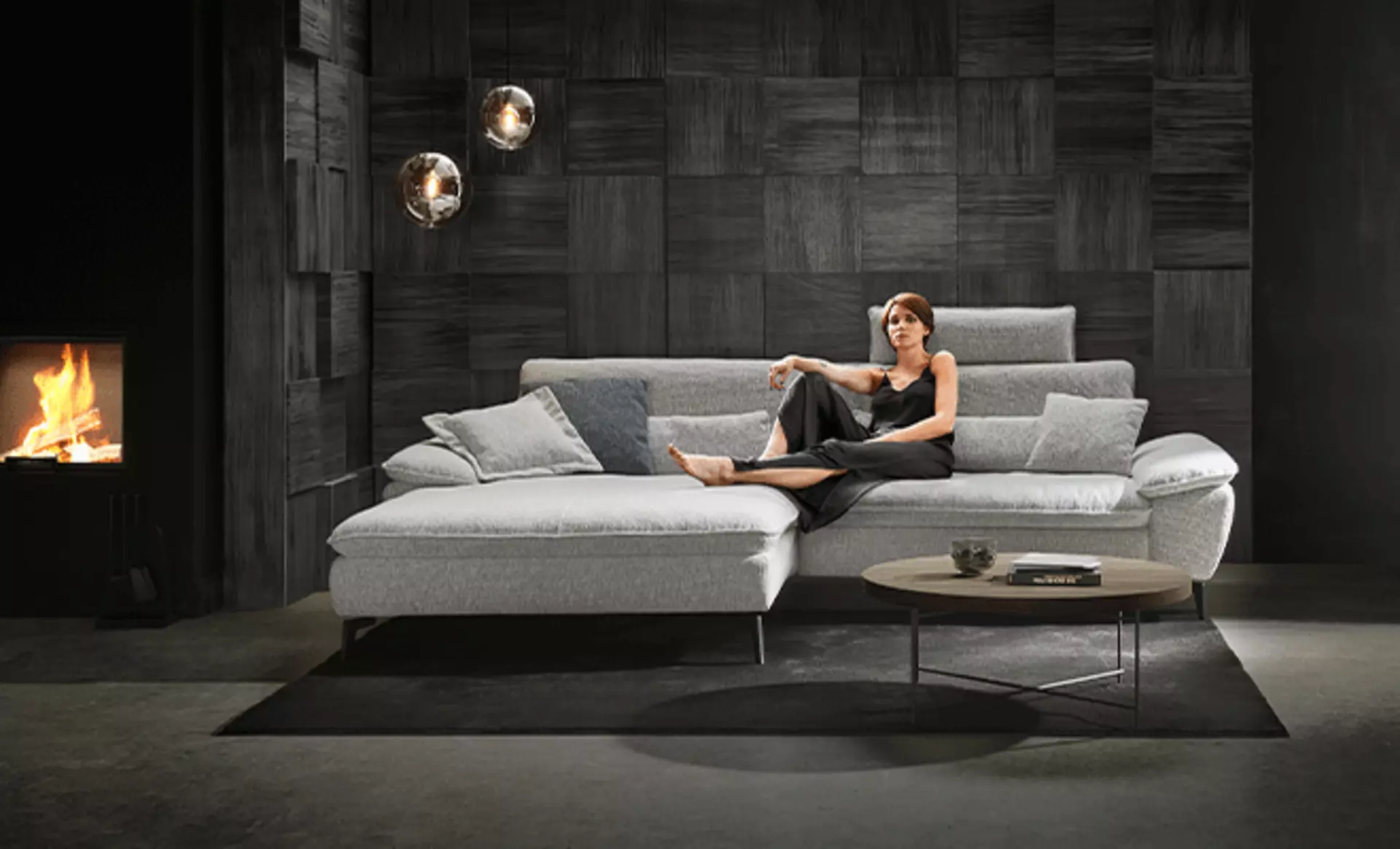 Hukla Wohnlandschaft für pure Entspannung mit Stil