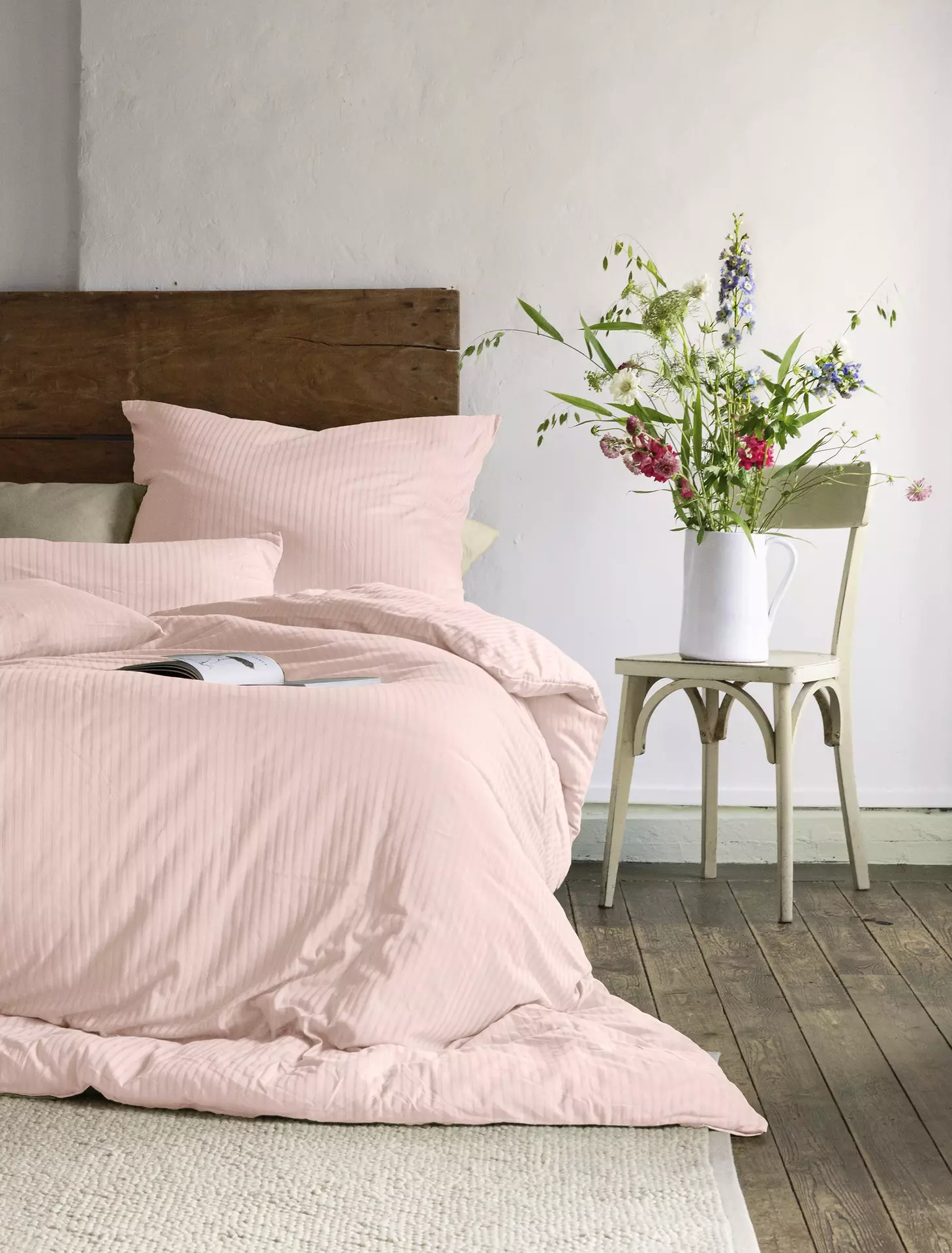 Jersey-Bettwäsche Premium Lumen Irisette Textil 155 x 220 cm