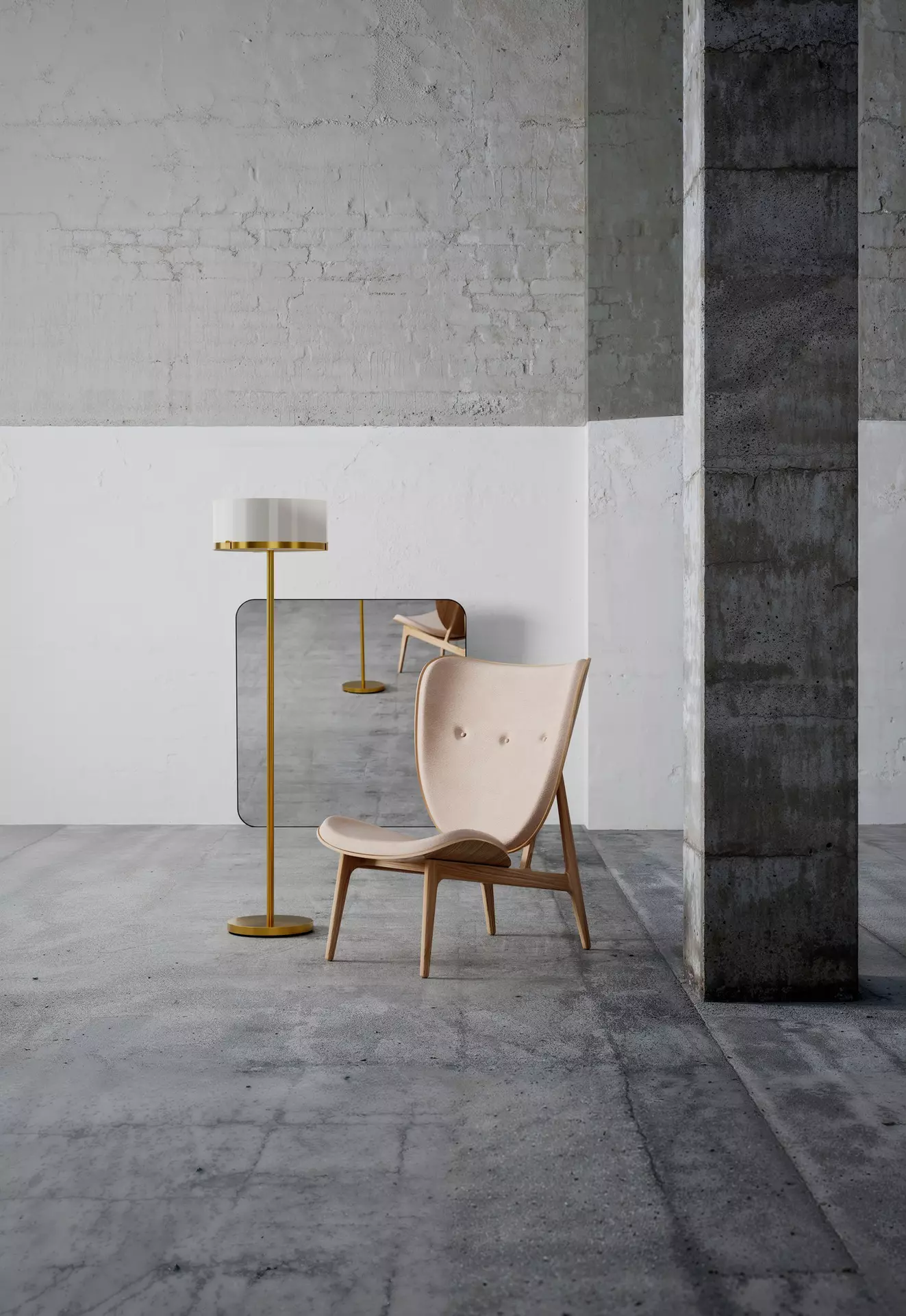 Stehleuchte MARCEL BY RYDENS Metall 40 x 150 x 40 cm