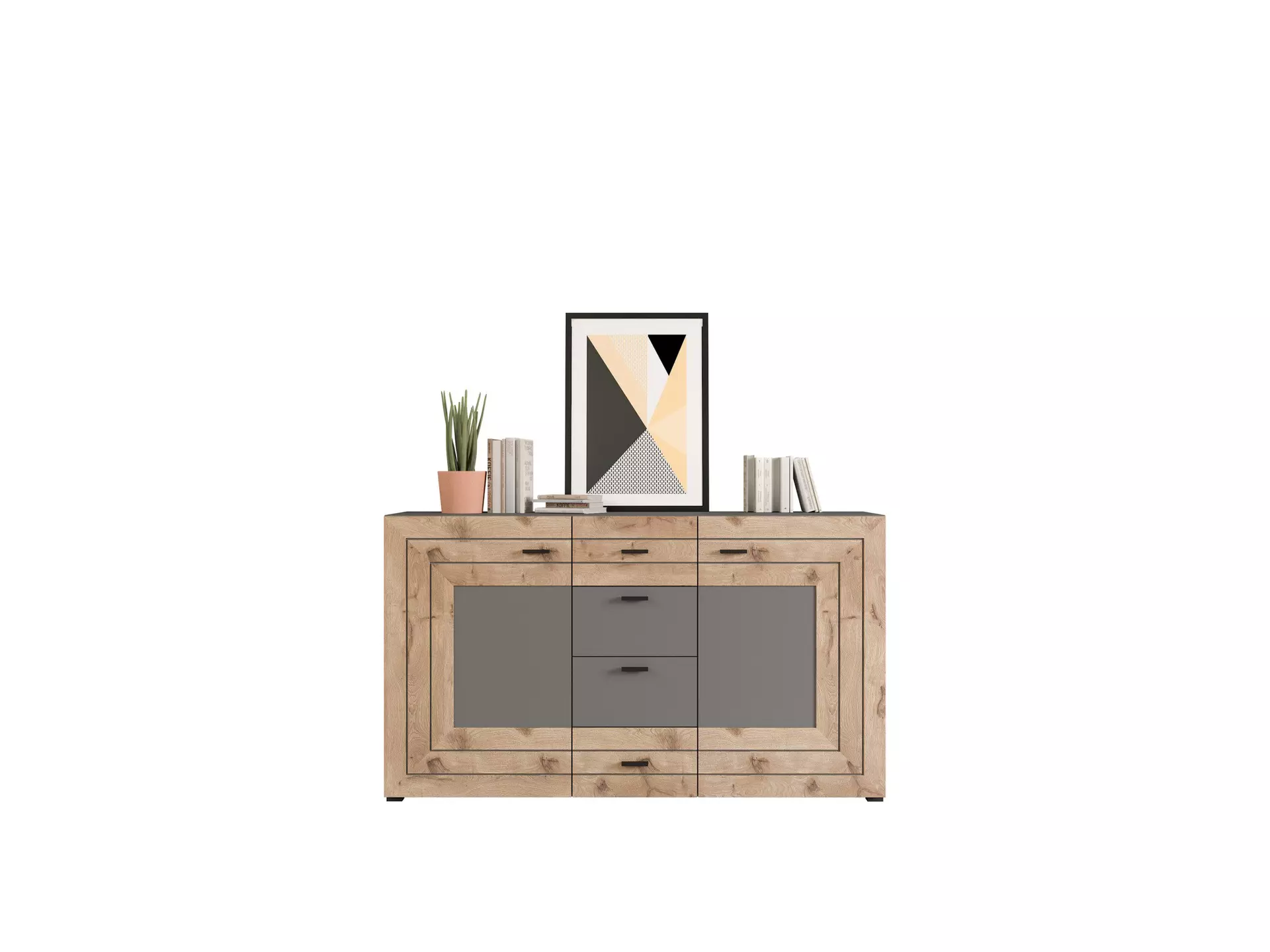 Sideboard Freno CELECT Holzwerkstoff 40 x 90 x 160 cm