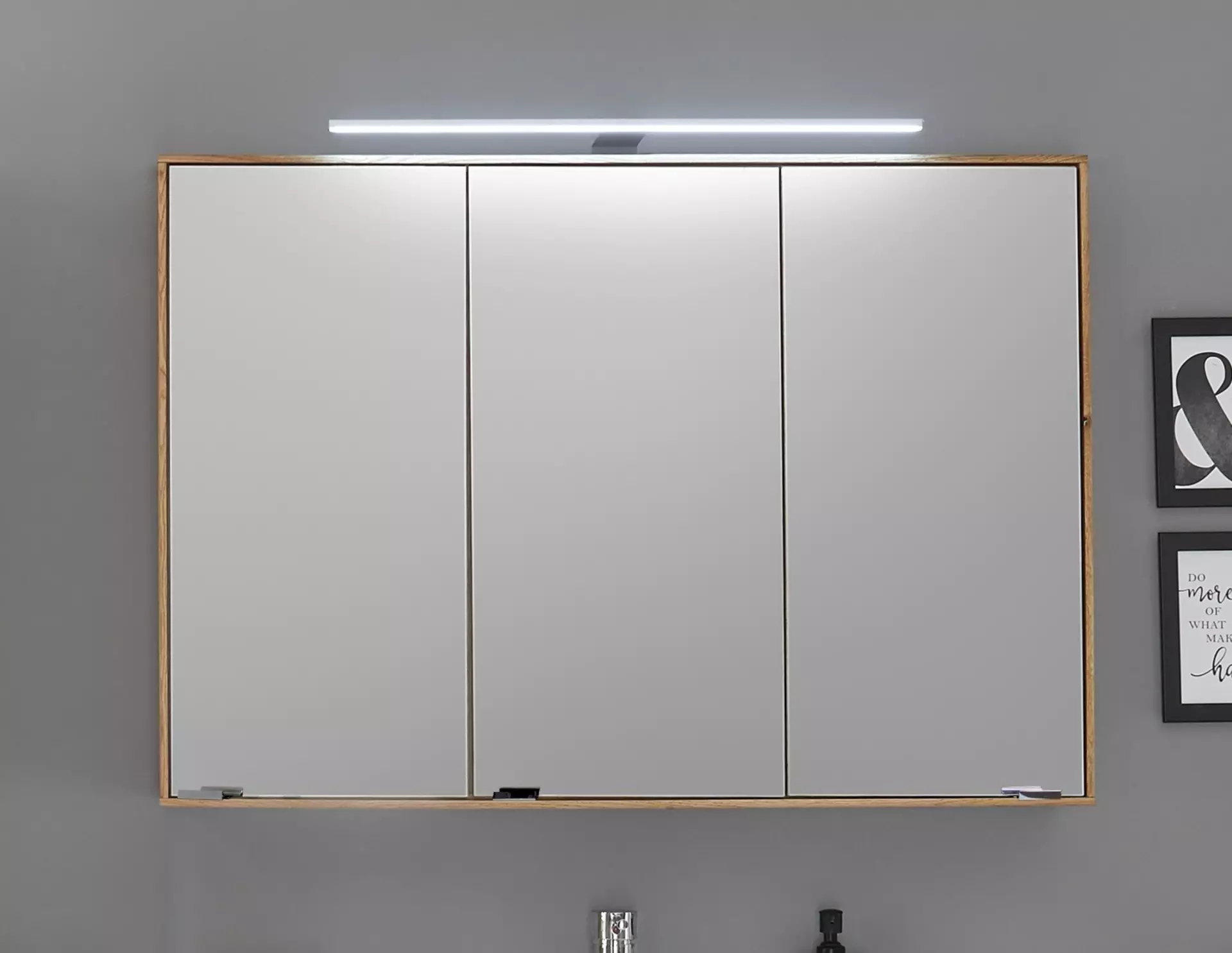Spiegelschrank Vito Lamba Vito Holzwerkstoff 100 x 70 x 15 cm