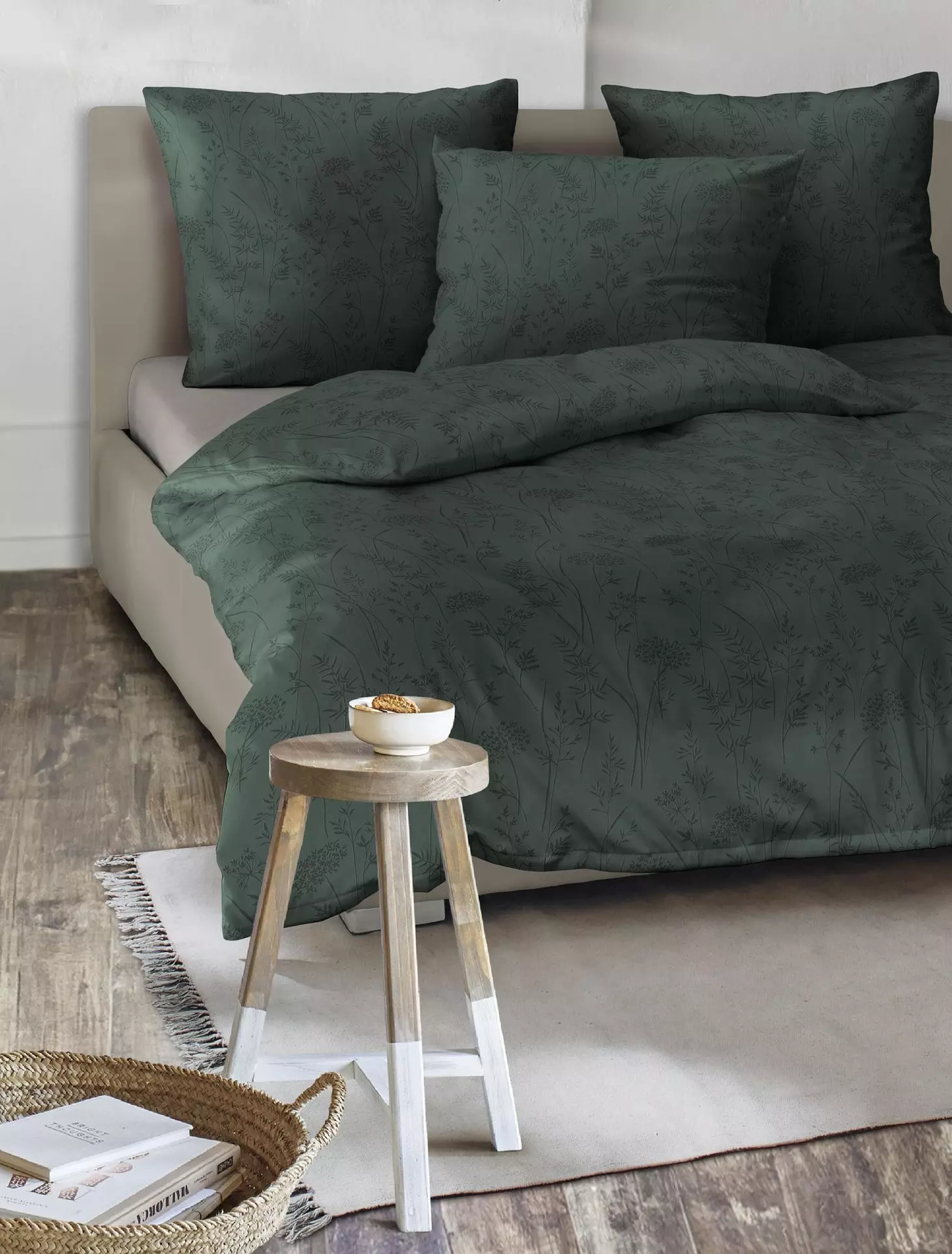 Satin-Bettwäsche Rio Irisette Textil 135 x 200 cm