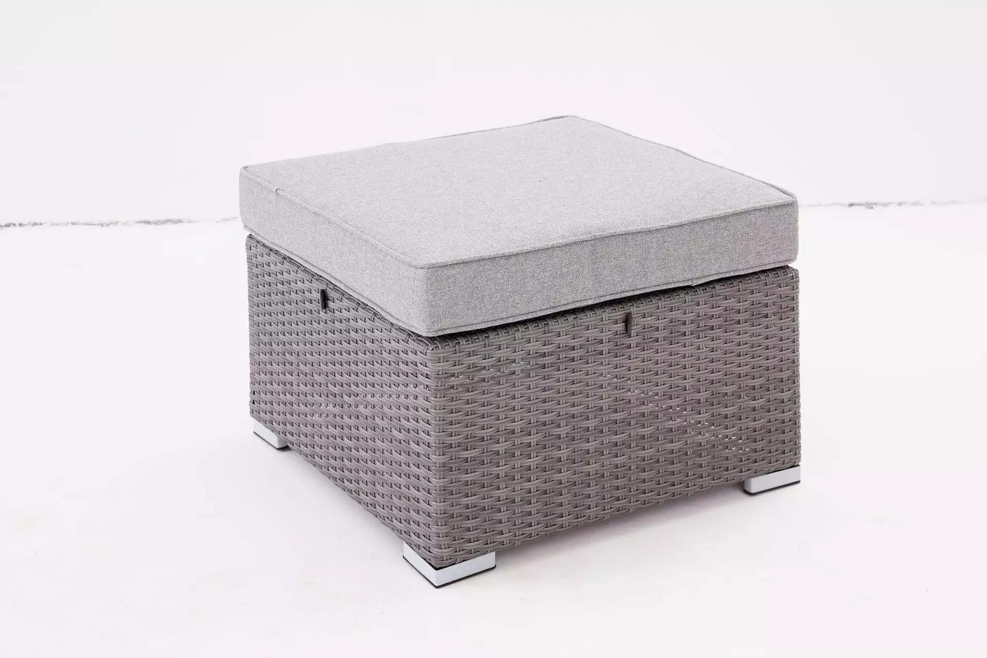 Loungehocker RUEGEN Outdoor Metall 66 x 44 x 66 cm