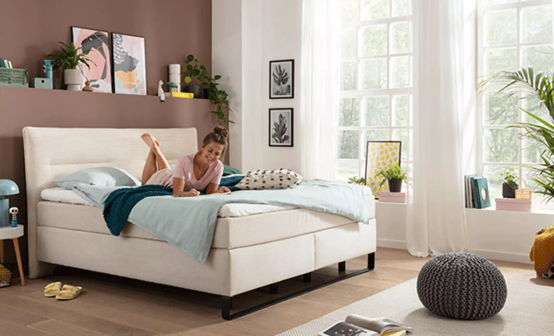 Boxspringbetten passem für alle Schlafbedürfnisse