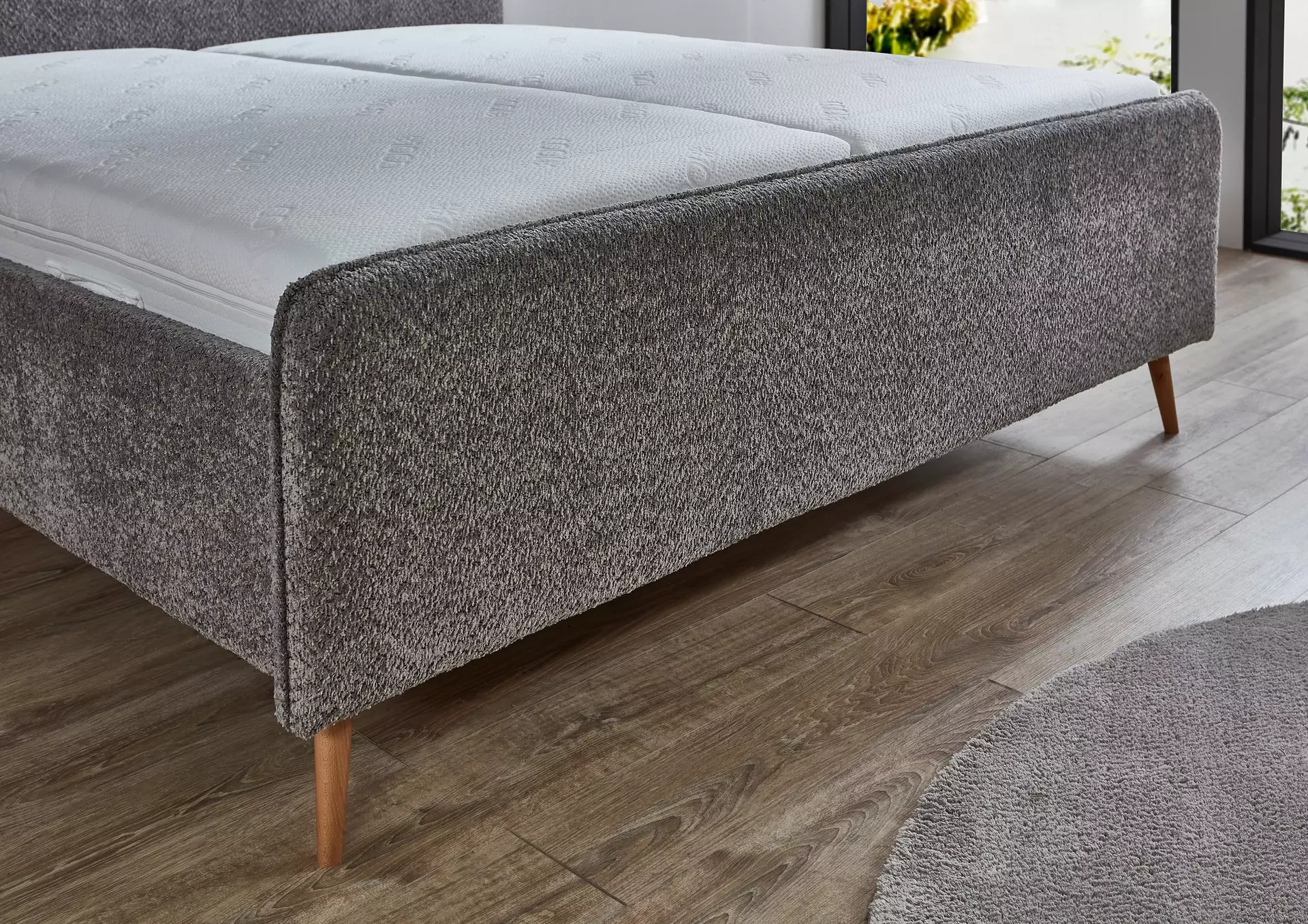 Polsterbett PB150 Sun Garden Textil 196 x 110 x 217 cm