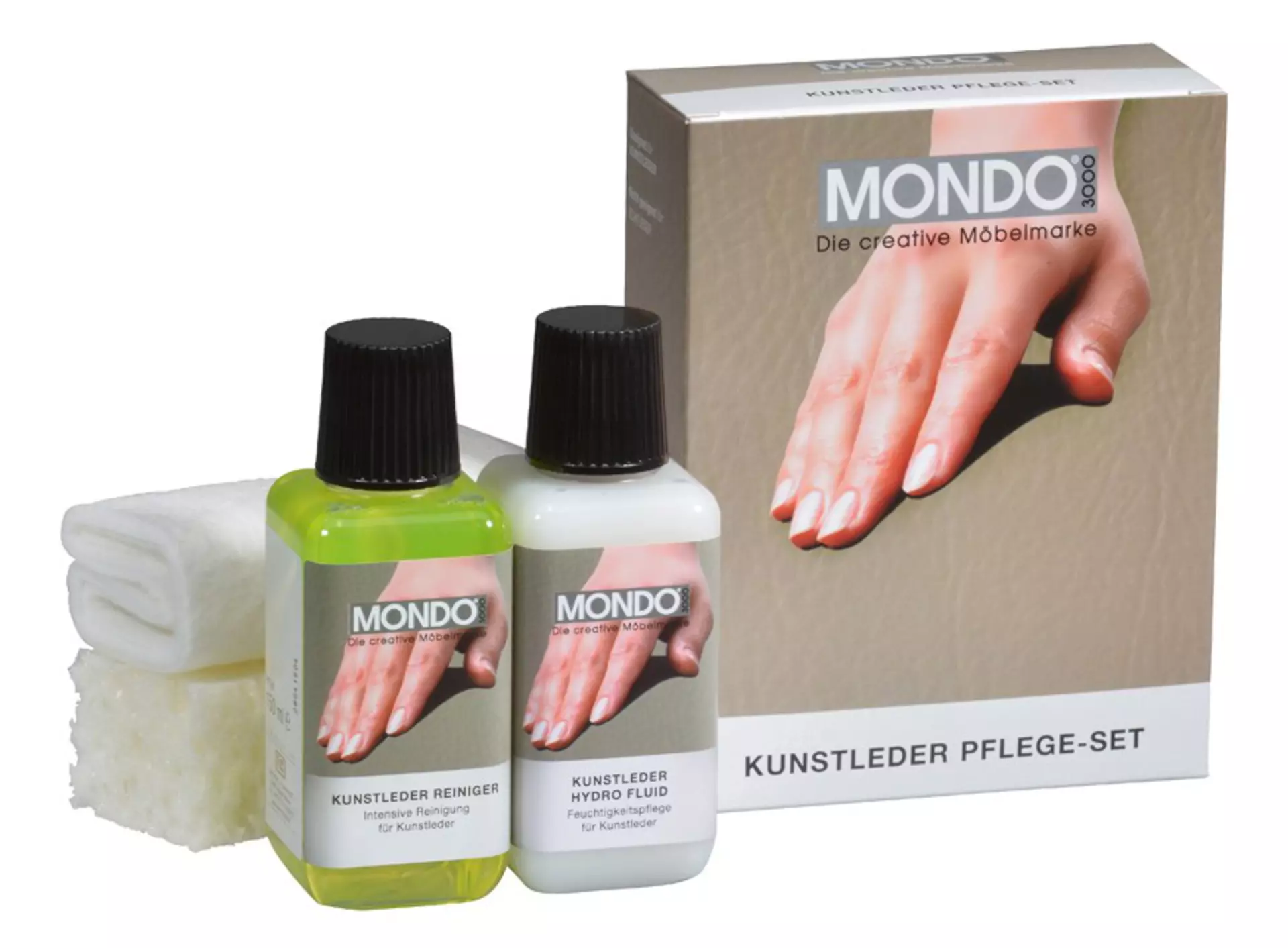 Pflegemittel-Set MONDO Brennstoffe und Flüssigkeiten 12 x 15 x 4 cm