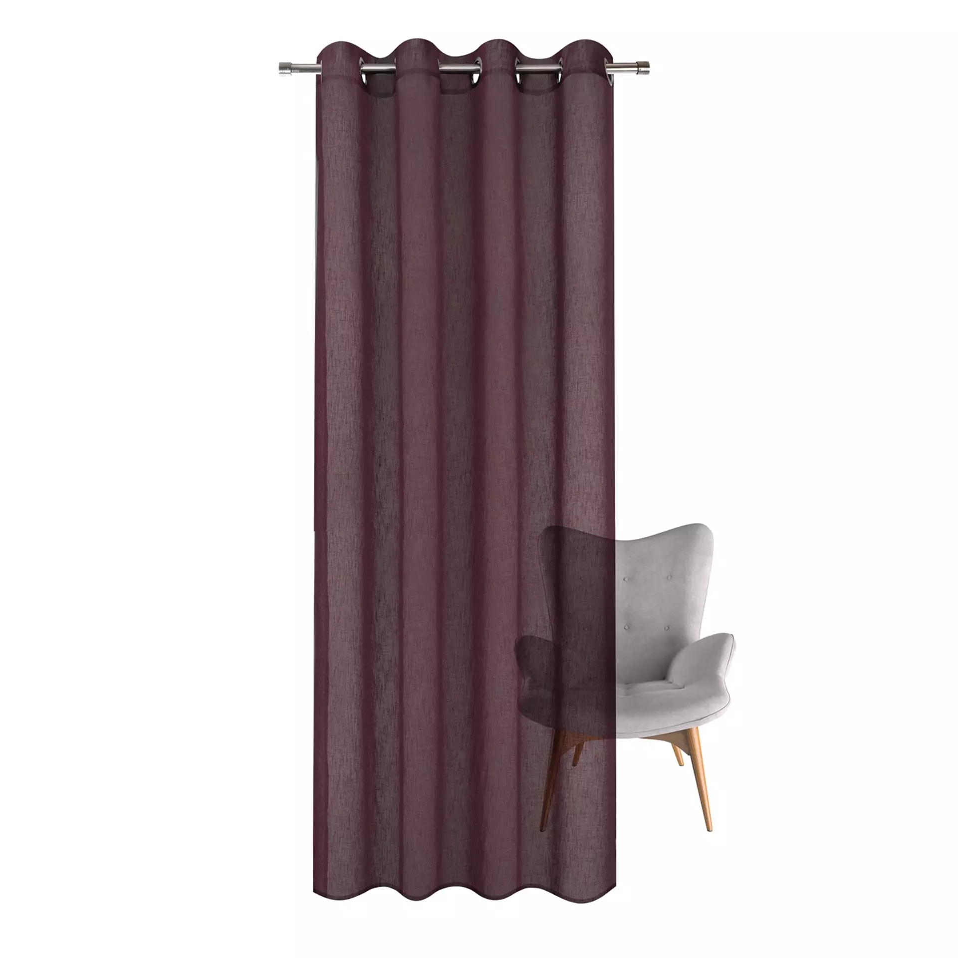 Ösenschal Gerster Collection Textil 140 x 245 cm