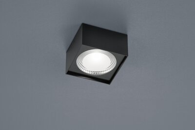 Bild von Aufbauleuchte LED Wanddimmer schwarz