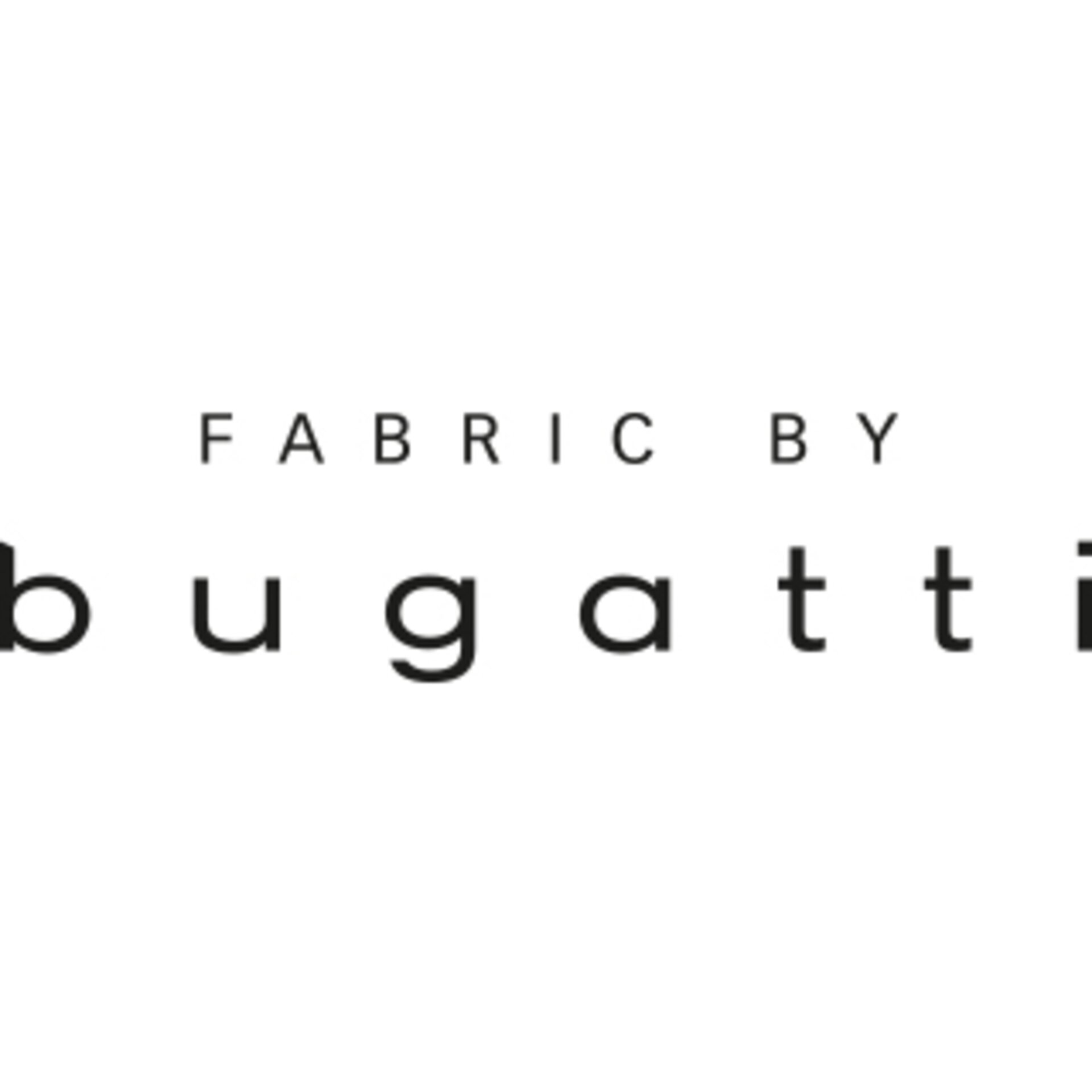 Logo - FABRIC BY bugatti"