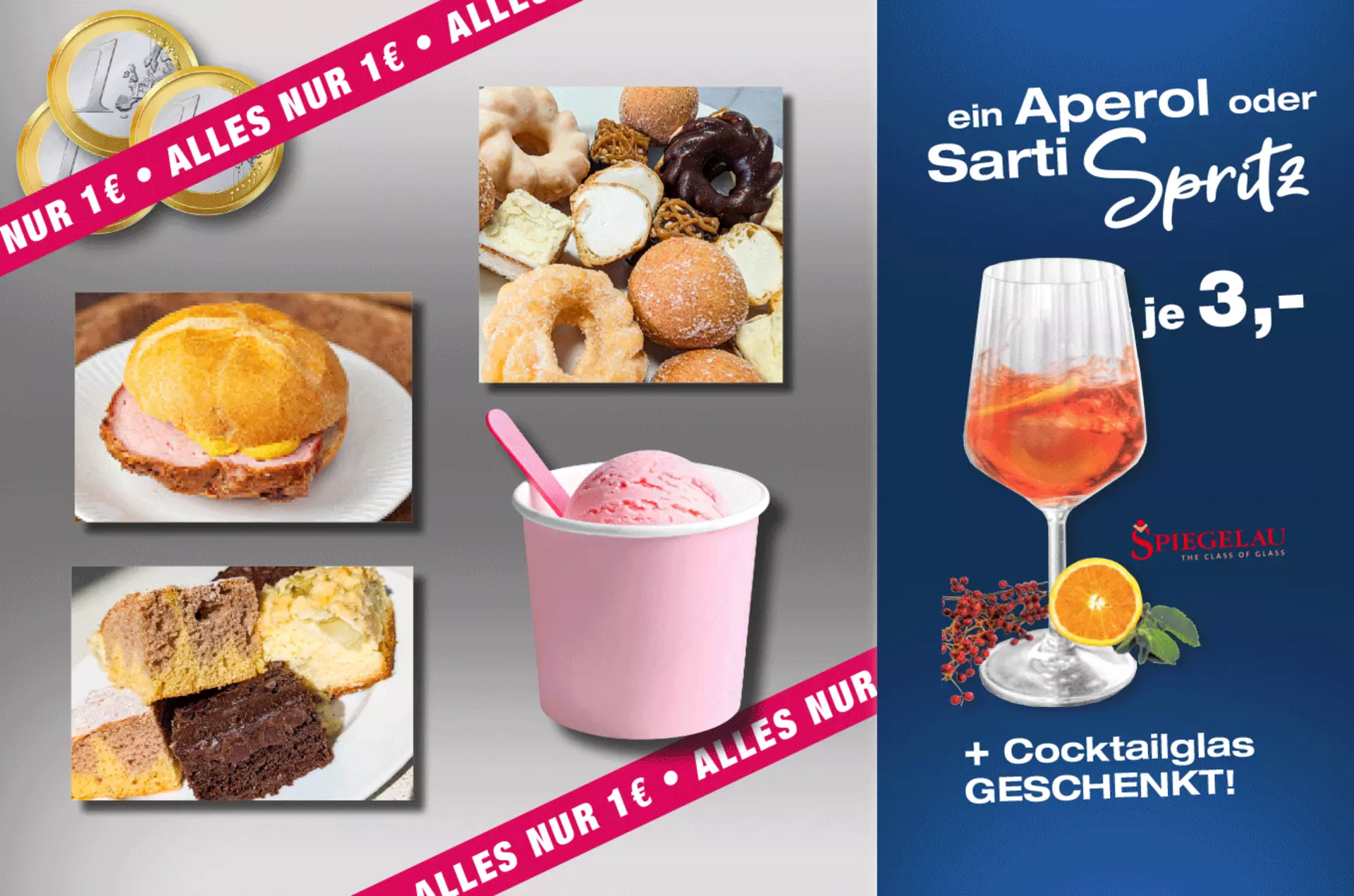 Unsere Bistro-Angebote während der Sommerferien