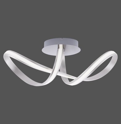 Bild von Deckenleuchte LED Wandschalter silber
