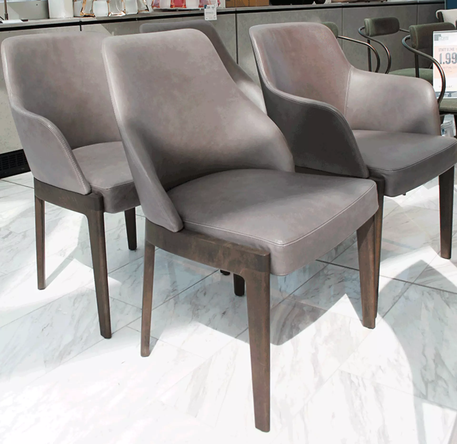 Stuhlgruppe CHELSEA, 4 Stk. Molteni&C 