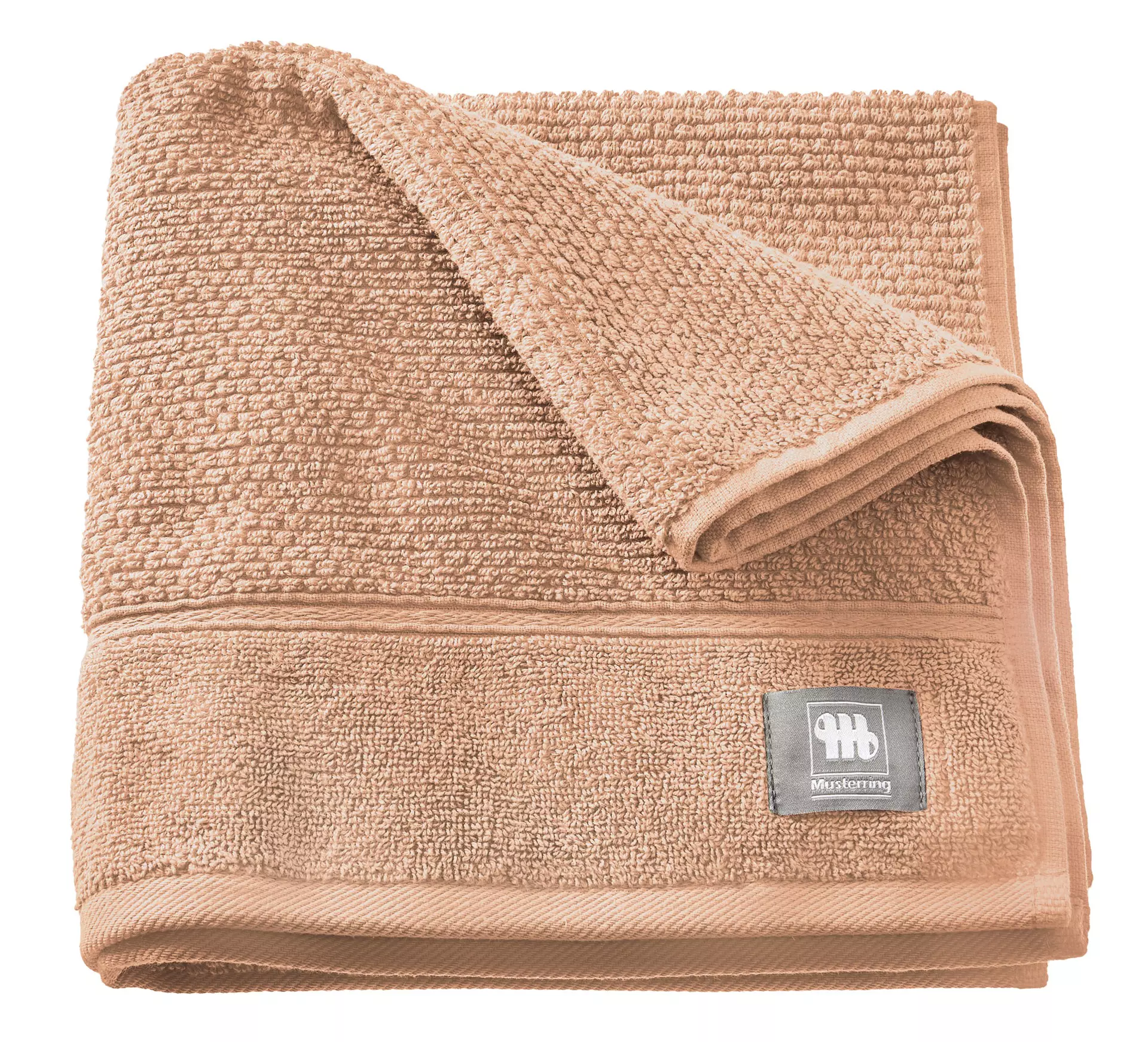 Handtuch Solid Uni Musterring Textil 50 x 100 cm