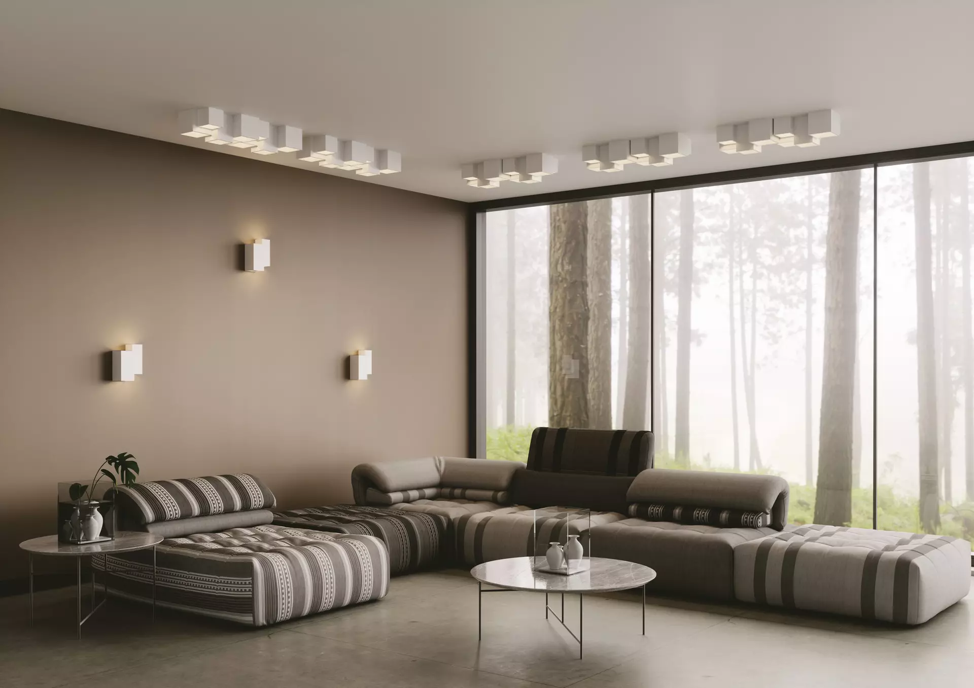 Wandleuchte Foster Eco-Light Naturmaterialien 9 x 22 x 16 cm