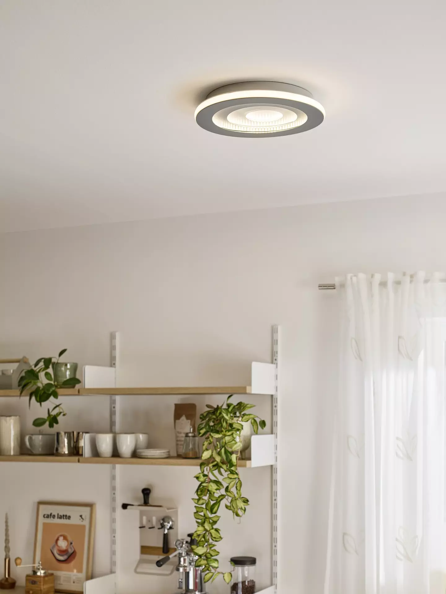 Deckenleuchte Orbis Spiral Gray OSRAM Metall 