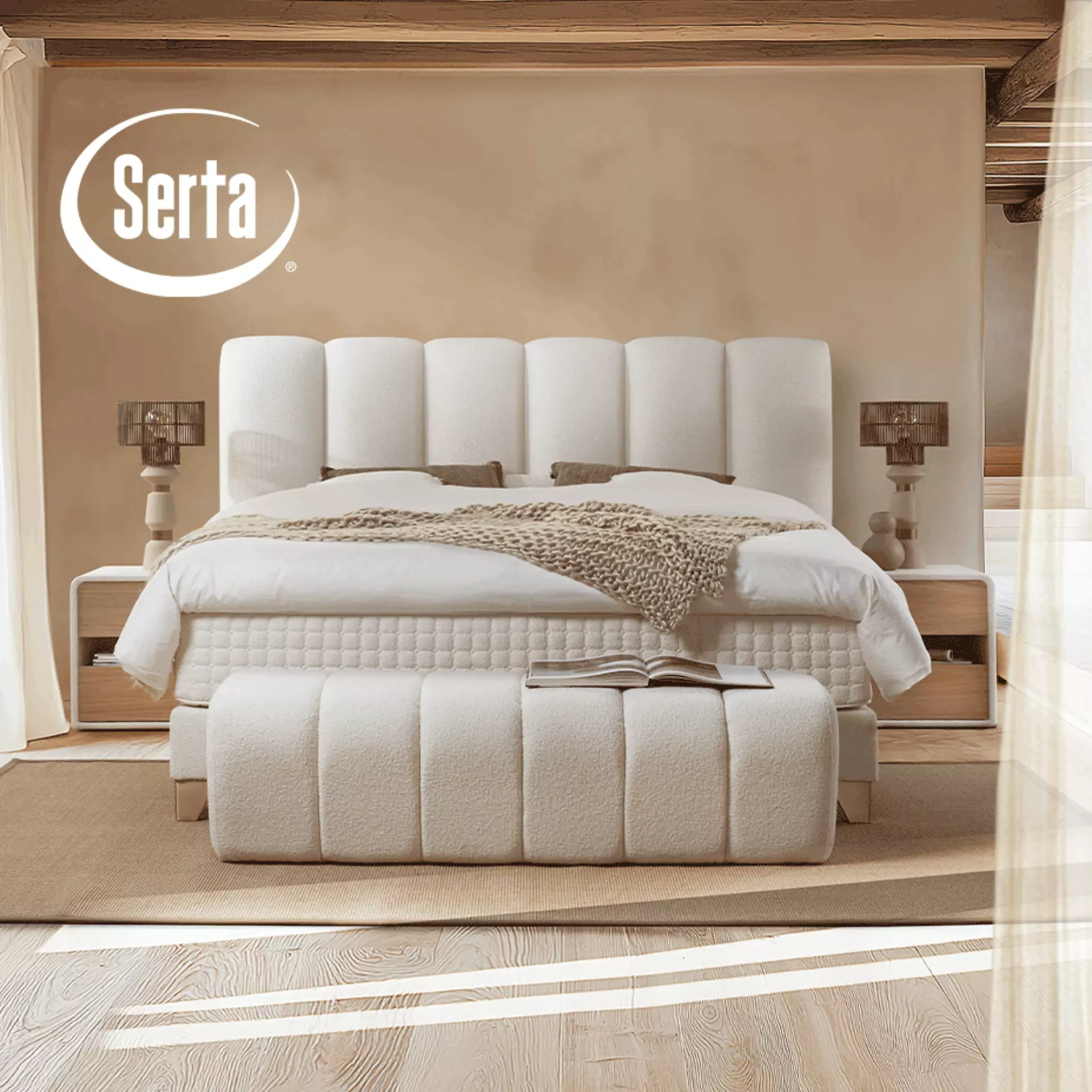 Marke des Monats bei Möbel Inhofer: Serta