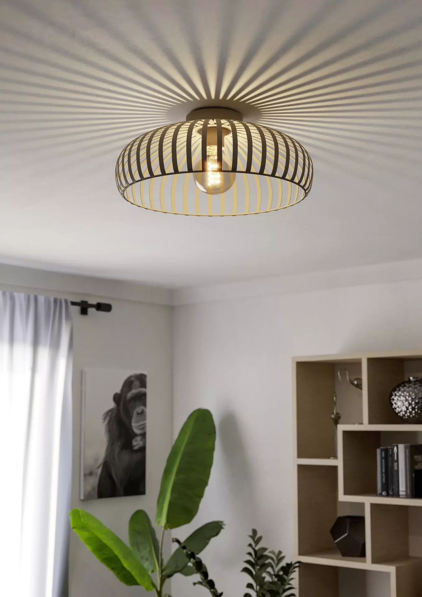 Deckenleuchte MOGANO 3 Eglo Metall 28 x 18 x 28 cm