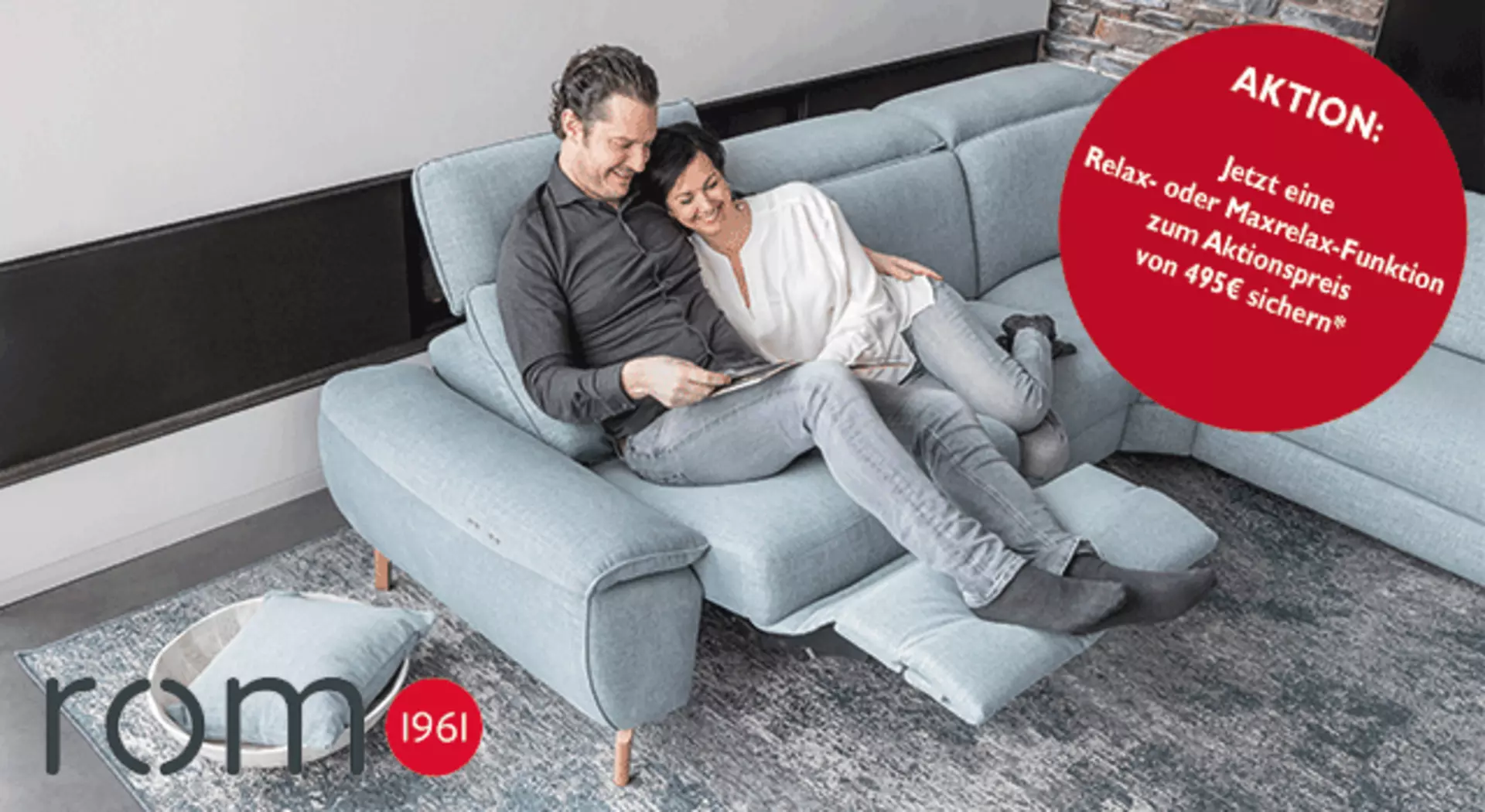 Entspannen zum Aktionspreis - jetzt  mit rom1961 und Möbel Inhofer komfortabel sparen!