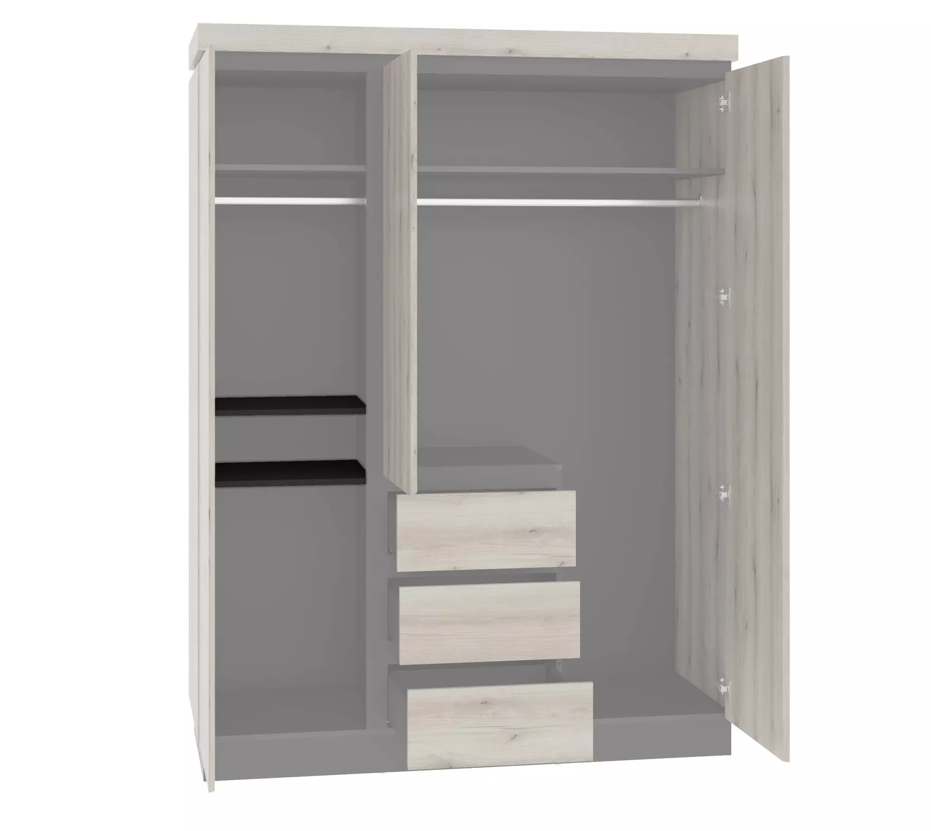 Schrank CORTE Dreamoro Holzwerkstoff 157 x 211 x 60 cm
