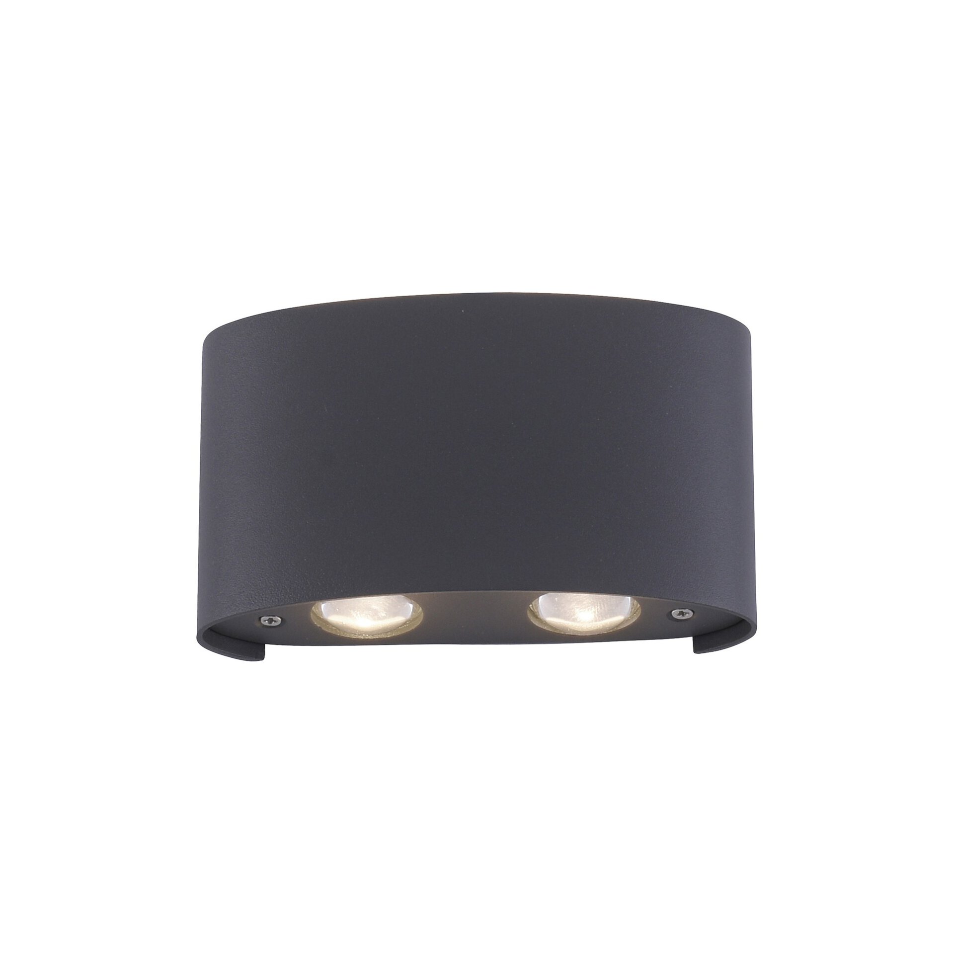 Wand-Aussenleuchte LED schwarz | Möbel Inhofer