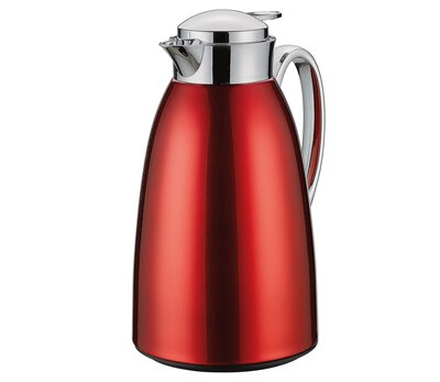 Bild von Kanne Metall rot
