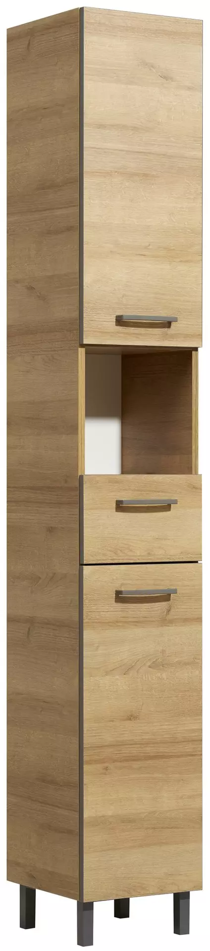 x 195 x Möbel 33 30 Hochschrank braun Inhofer cm | ca.