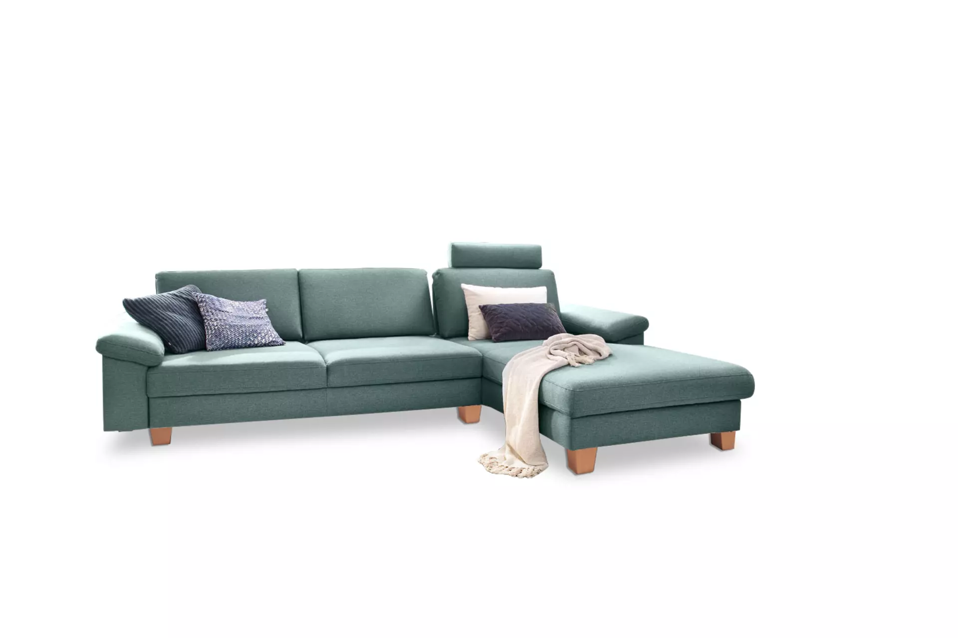 Polstergarnitur COAST MOVE Couch Lifestyle Textil 185 x 82 x 284 cm