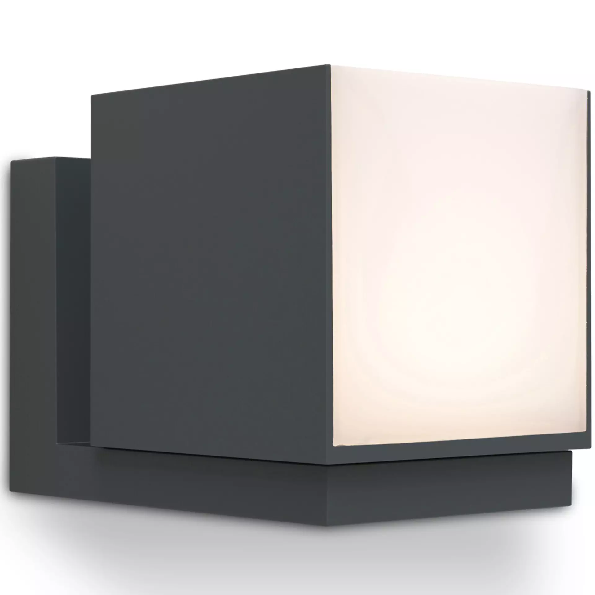 Wand-Aussenleuchte CUBA Eco-Light Metall 14 x 11 x 10 cm