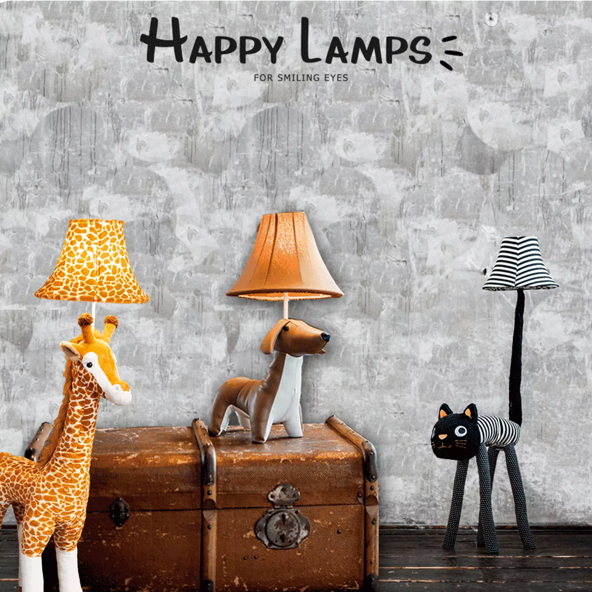 Süße und Stilvolle Lampen mit Tieren von Happy Lamps