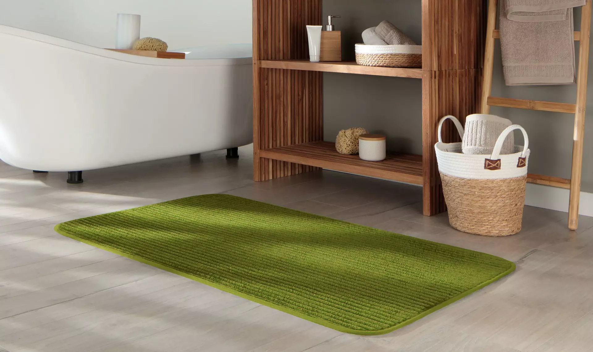 Badteppich Berlin Ambiente Trendlife Textil 60 x 100 cm