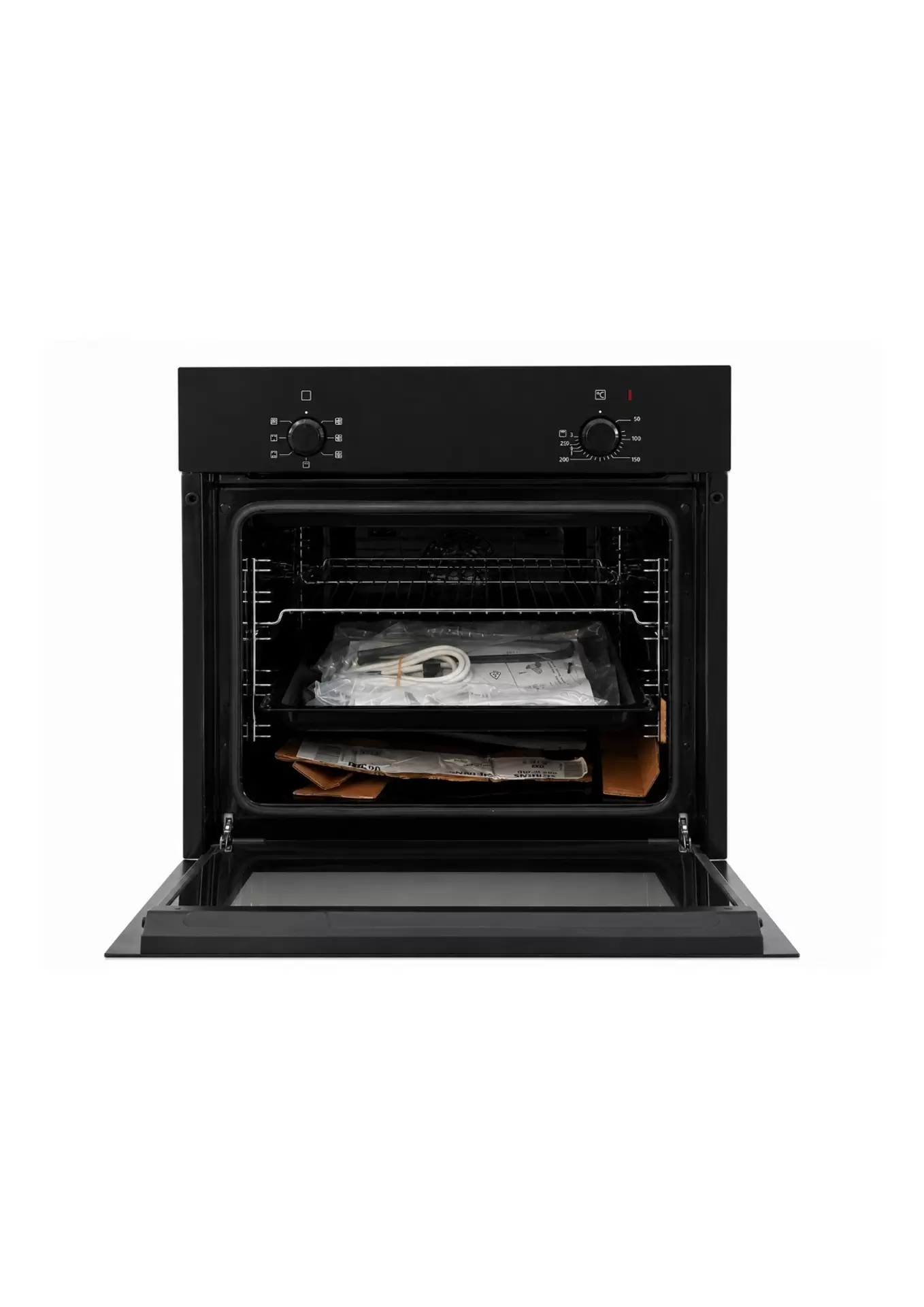 Backofen HB010FBA0 von Siemens geöffnet