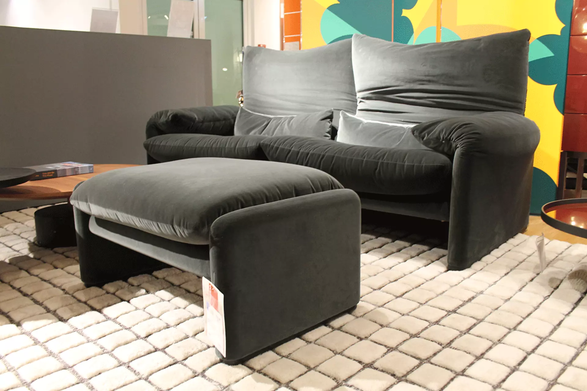 MARALUNGA MAXI Sofa + Hocker