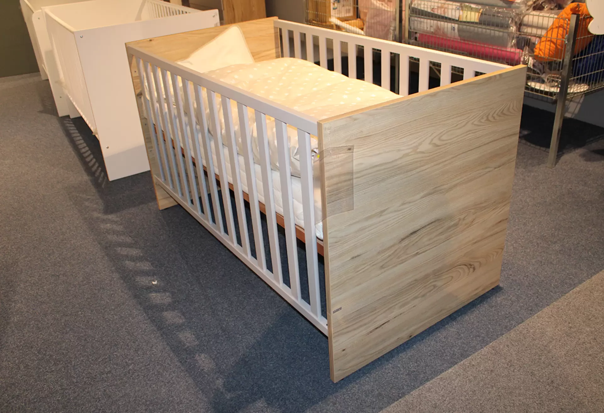 Babybett LINAS Holz braun