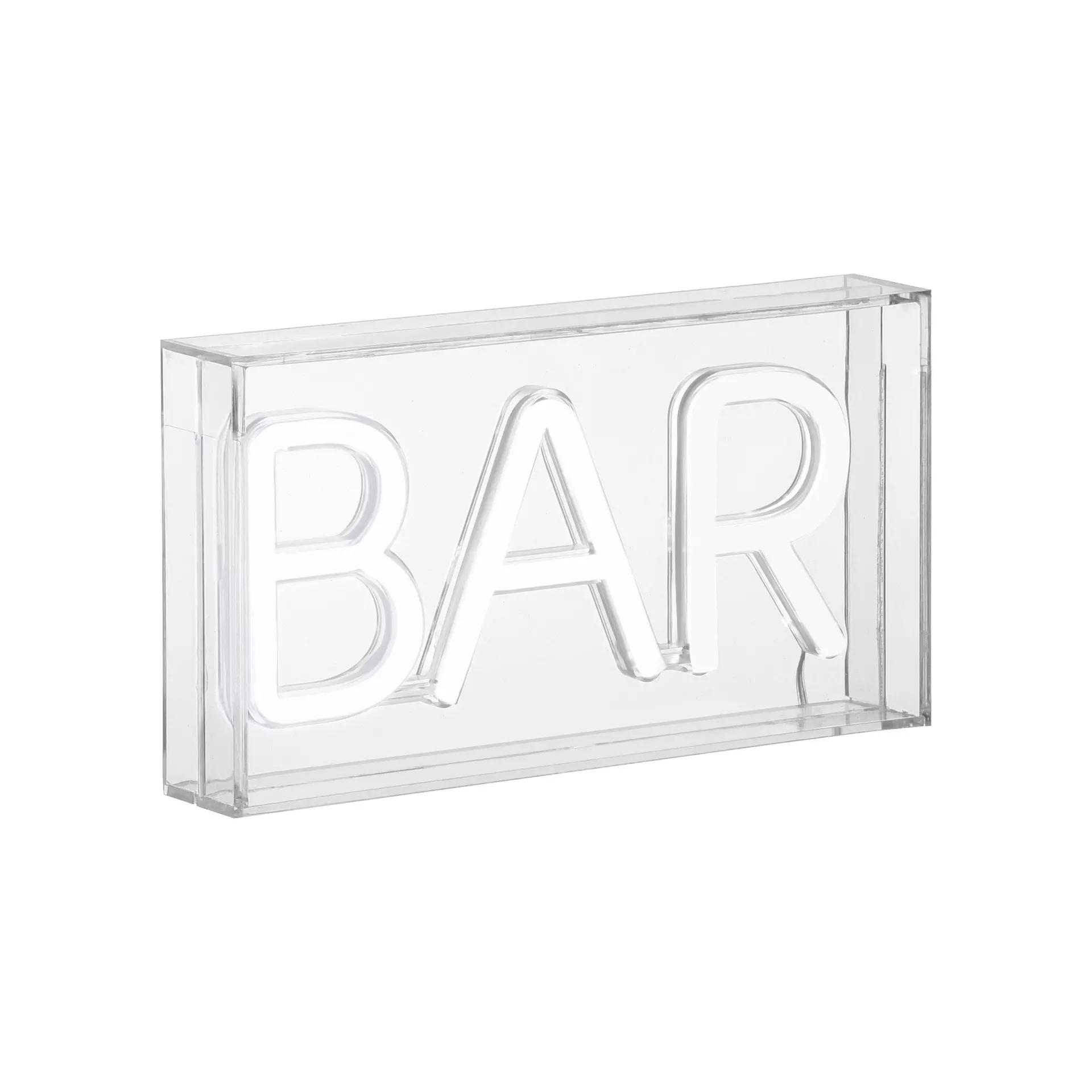 Dekorationsleuchte NEON-BAR JUST LIGHT Kunststoff 23 x 12 x 4 cm
