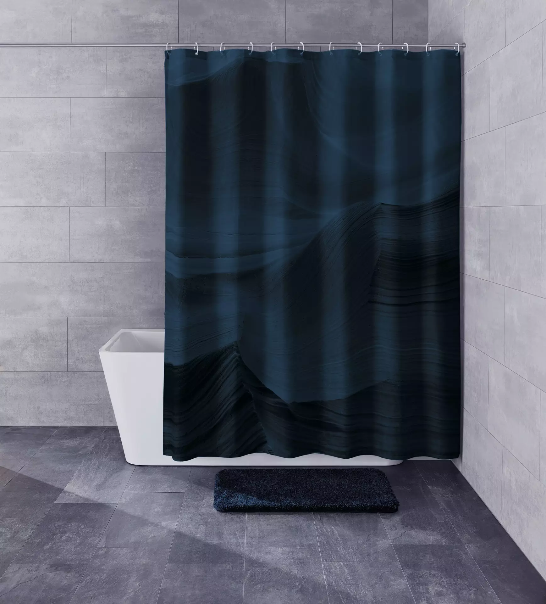 Duschvorhang Mystic Kleine Wolke Textil 180 x 200 cm