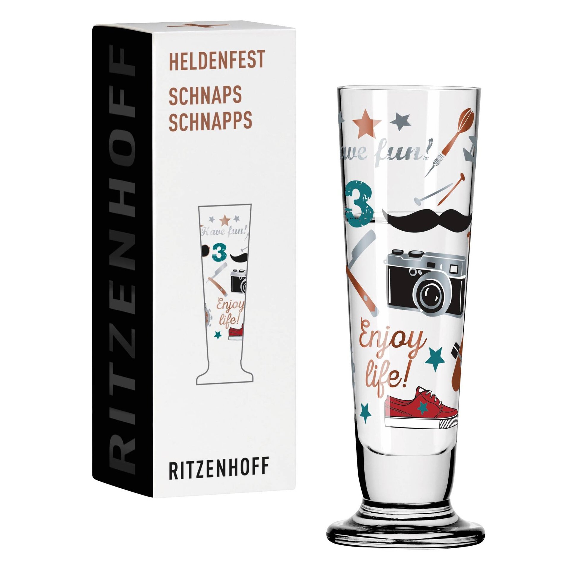 Aperitifglas Heldenfest Schnaps 002 Ritzenhoff Glas 11 x 